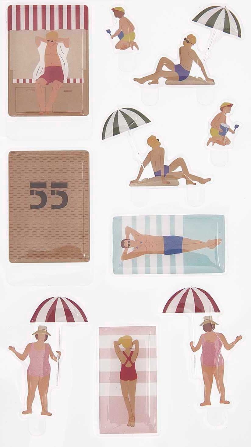 Rico Design Наклейка Gel Sticker FIGURICO, 1 Blatt