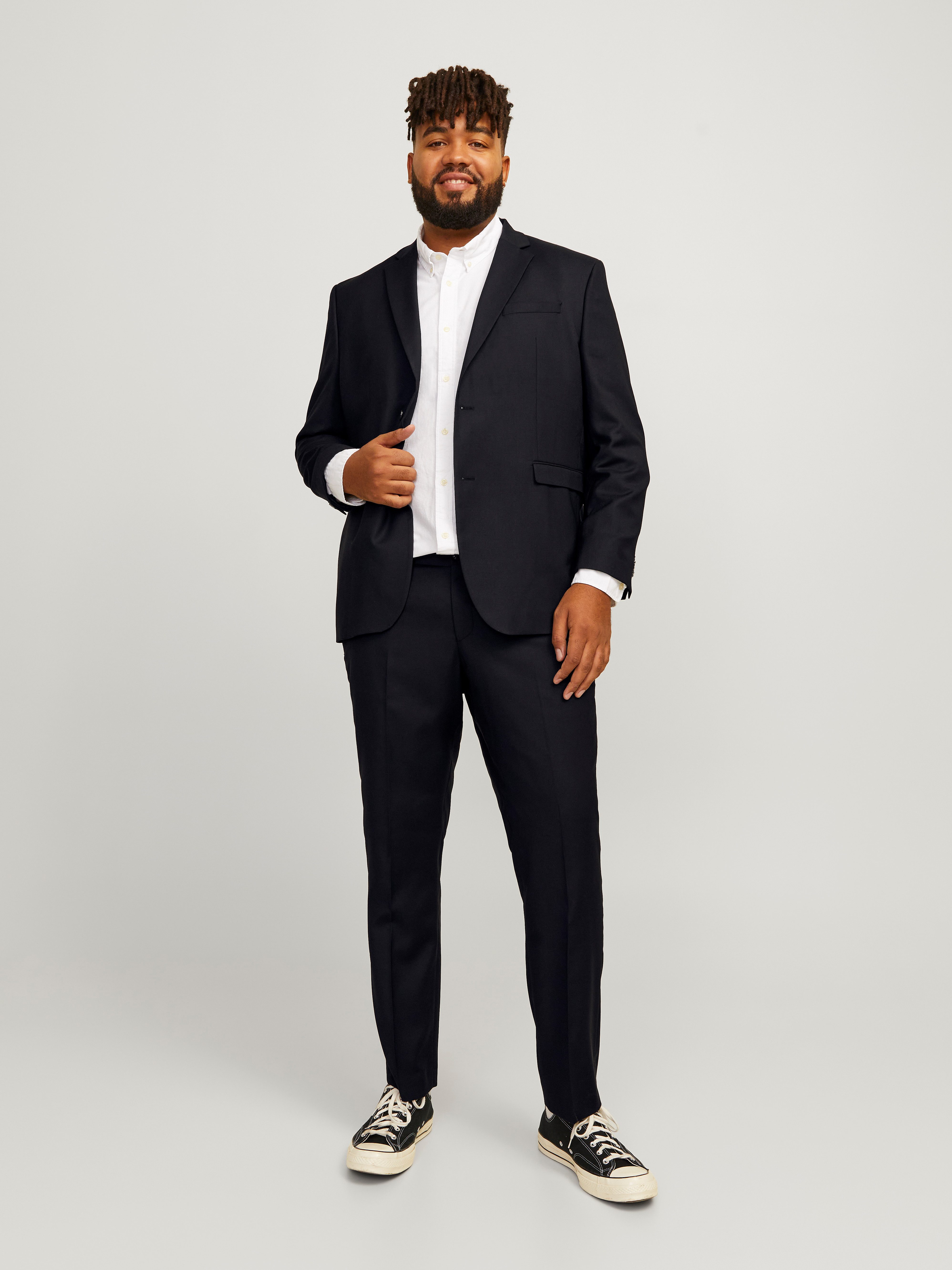 Jack & Jones PlusSize Anzughose JPRSOLARIS TROUSER NOOS PLS