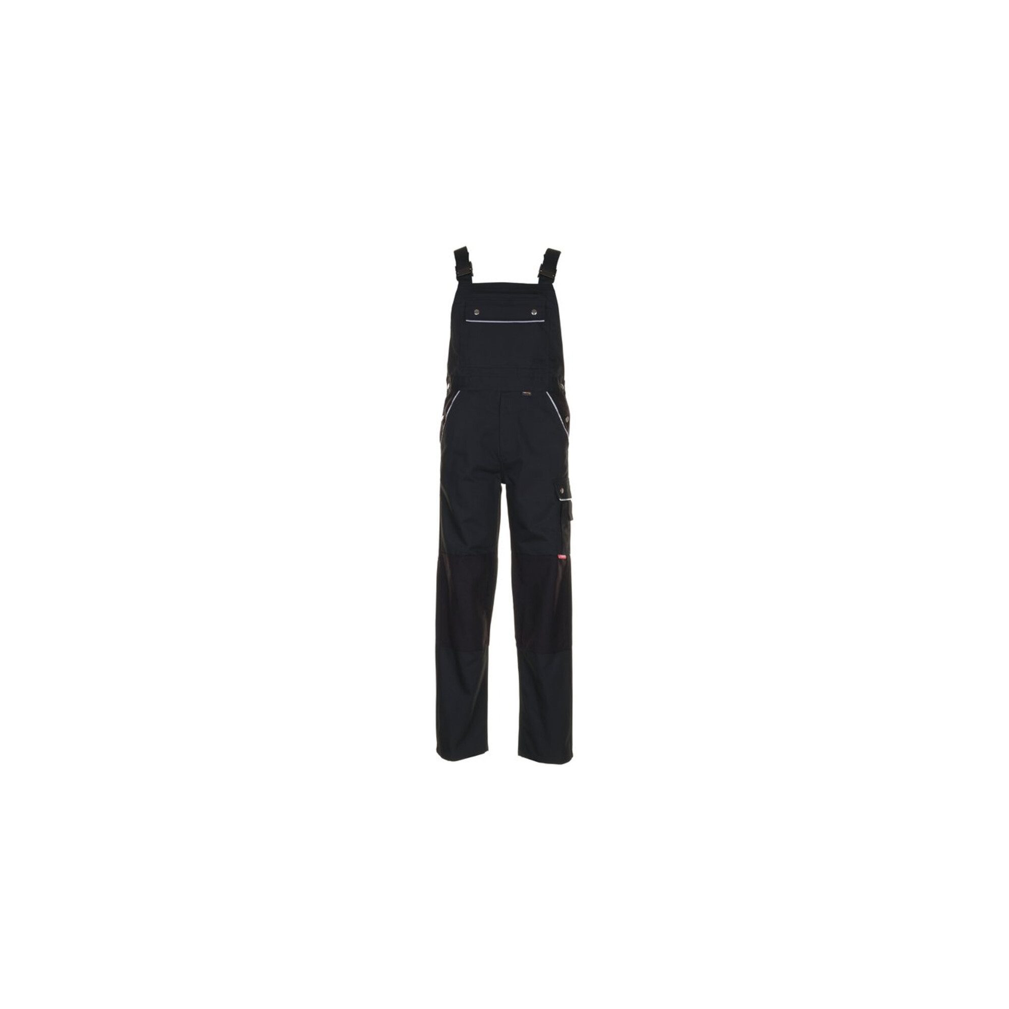 Planam 3/4-Hose Planam Latzhose Canvas 320 schwarz/schwarz 48