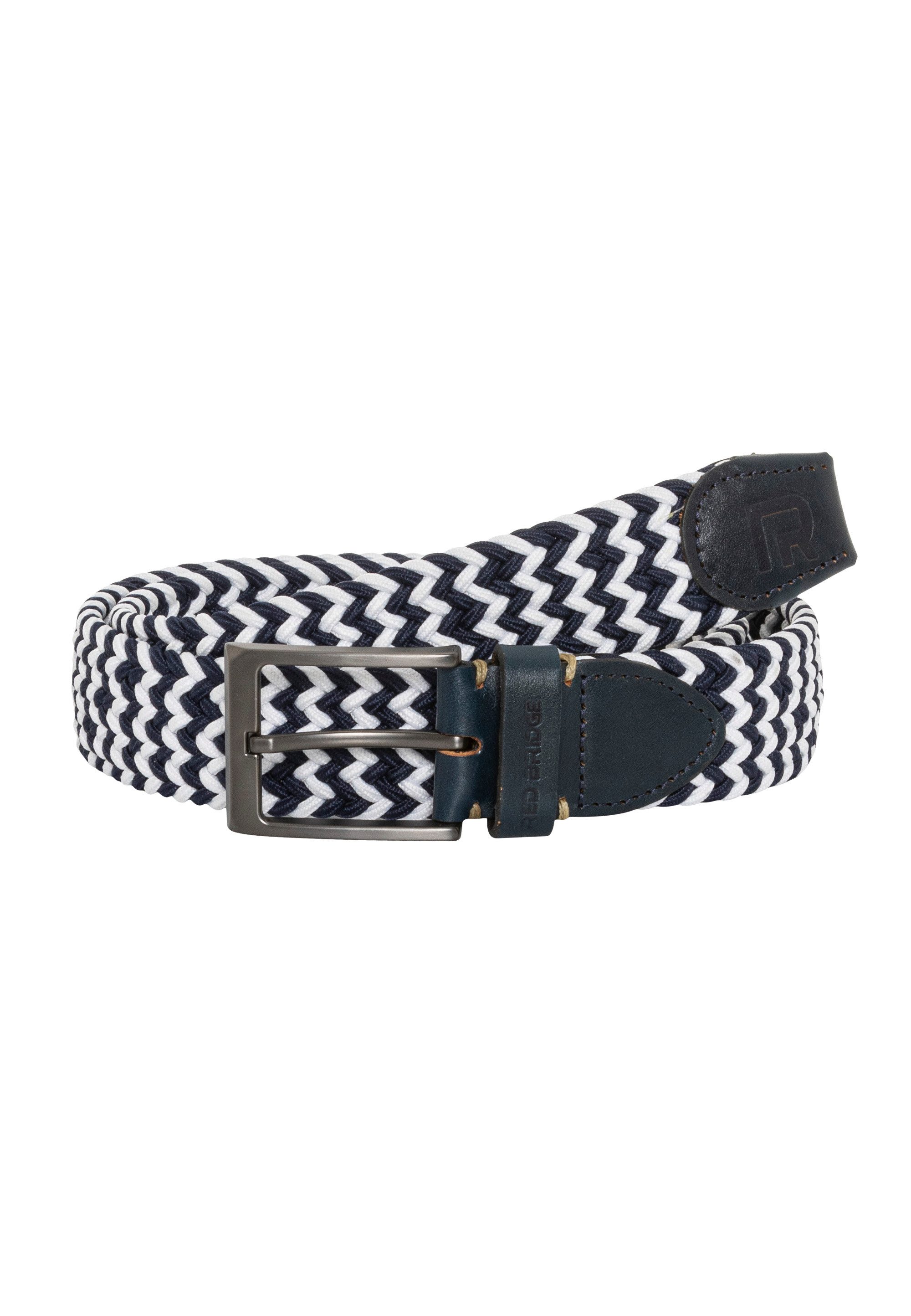 RedBridge Тканевые ремни Red Bridge Herren Ремни Geflochten mit Leder Premium Qualität