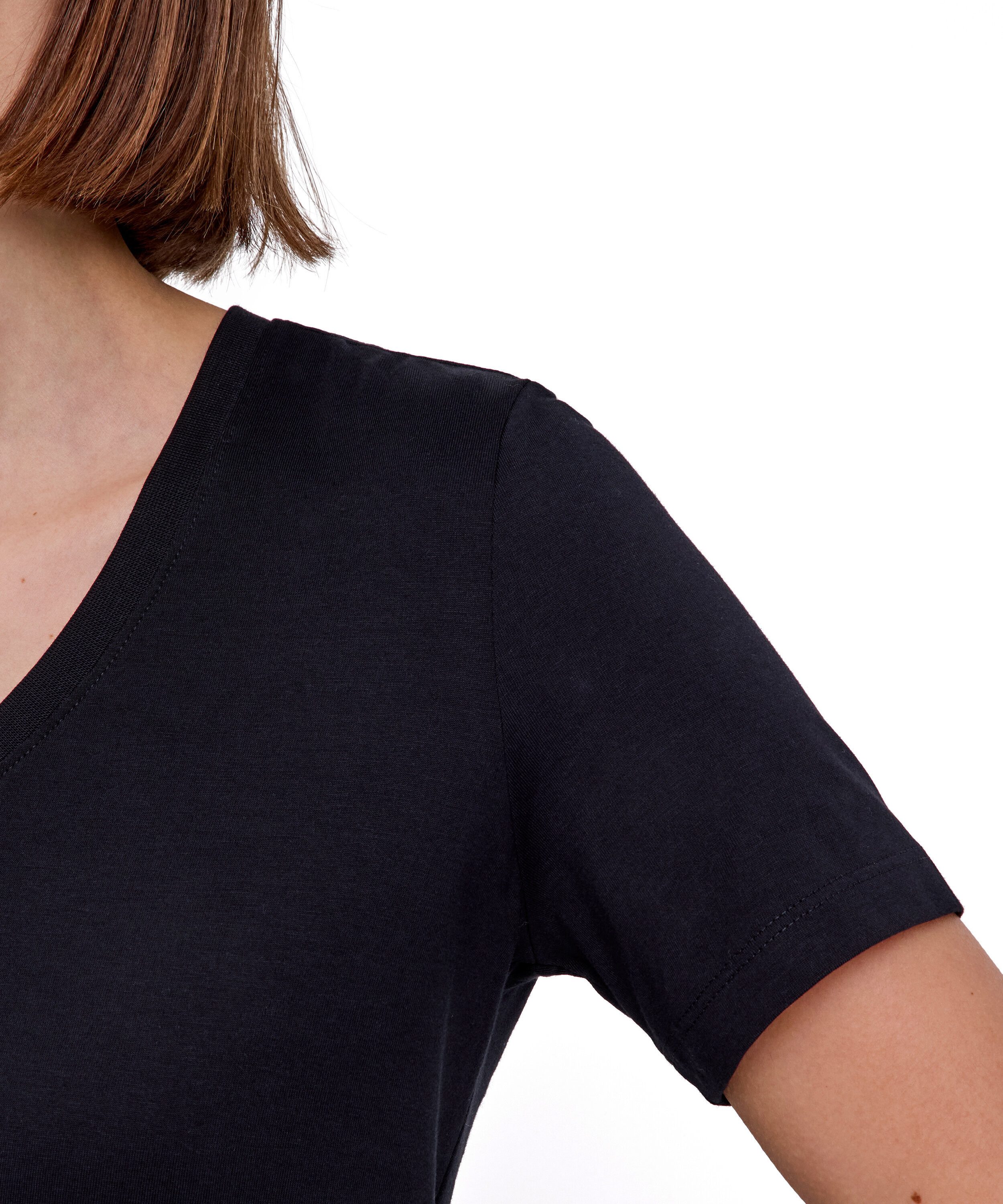 FALKE T-Shirt T-Shirt aus reiner Baumwolle (1-tlg., 1) aus reiner Baumwolle