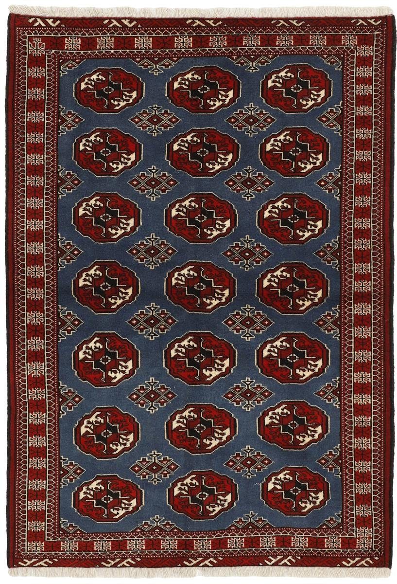 Orientteppich Turkaman 135x191 Handgeknüpfter Orientteppich / Perserteppich, Nain Trading, rechteckig, Höhe: 6 mm