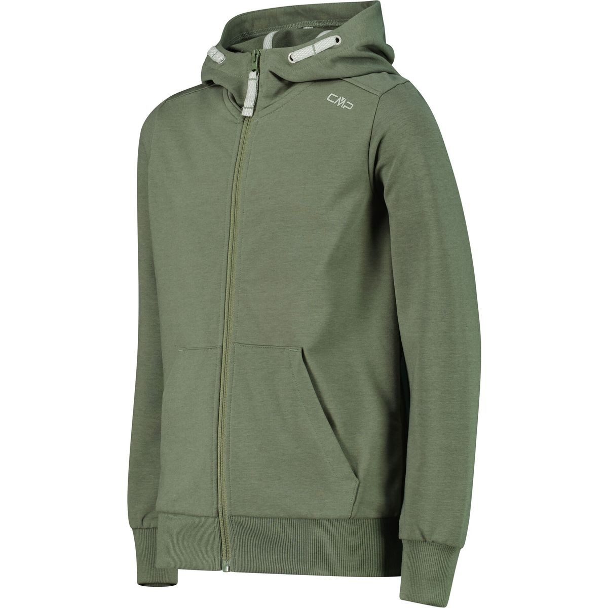 CMP Fleecejacke KID G Jacket FIX Hood Vielseitiges Sweatshirt aus Baumwoll-Stretch für Kinder mit Kapuze