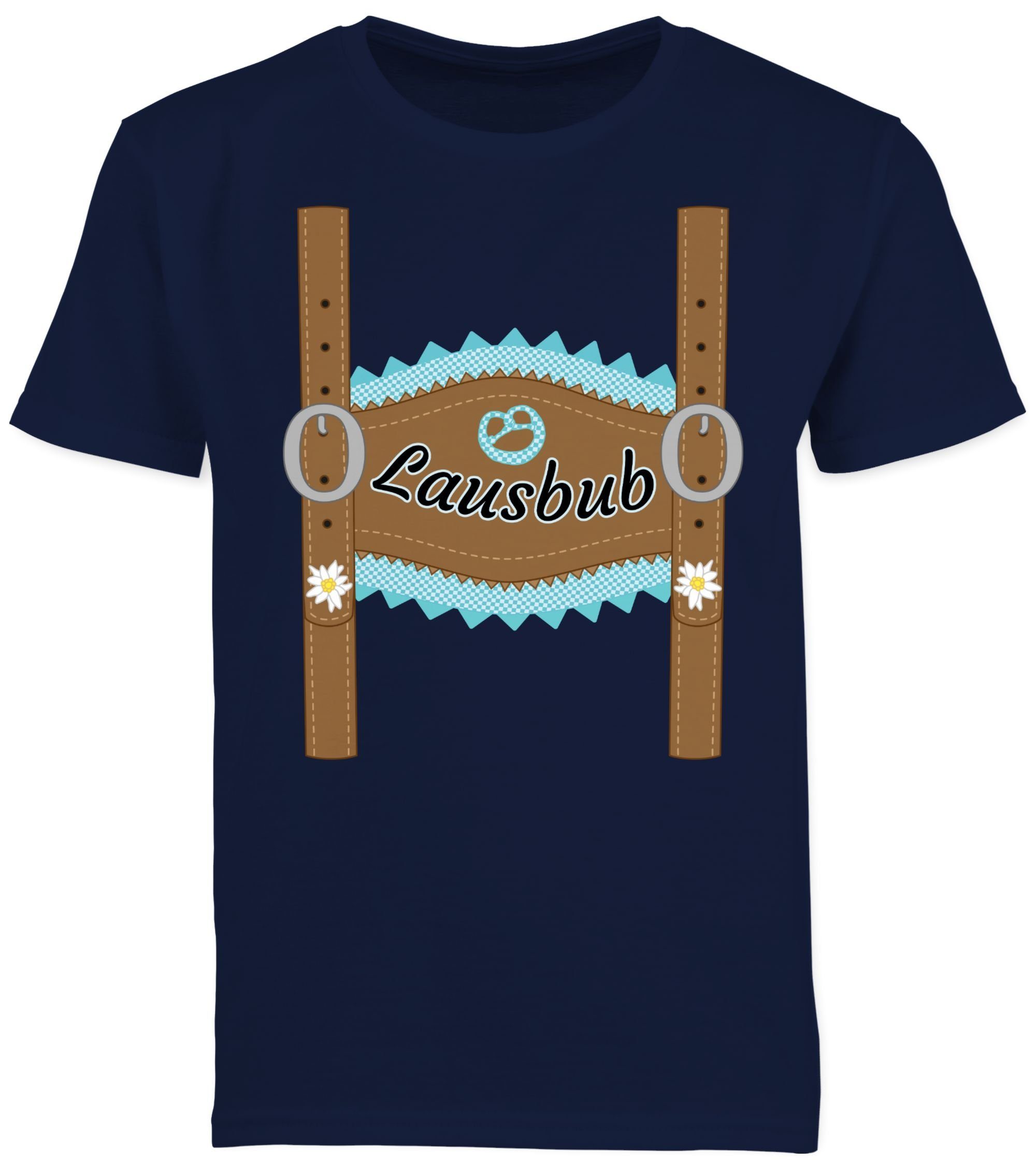 Shirtracer T-Shirt Lausbub Lederhose (1-tlg) Mode für Oktoberfest Kinder Outfit