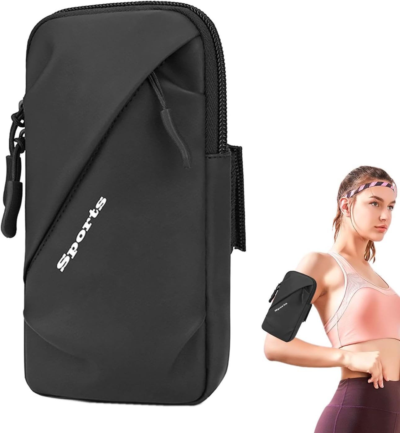 RWEUOQ Handyhülle Handy-Armtasche, Lauf-Handy-Armtasche, Jogging-Fitness-Armhandtasche, Laufende Handy-Armtasche, Schlüsselkartentasche für Männer und Frauen