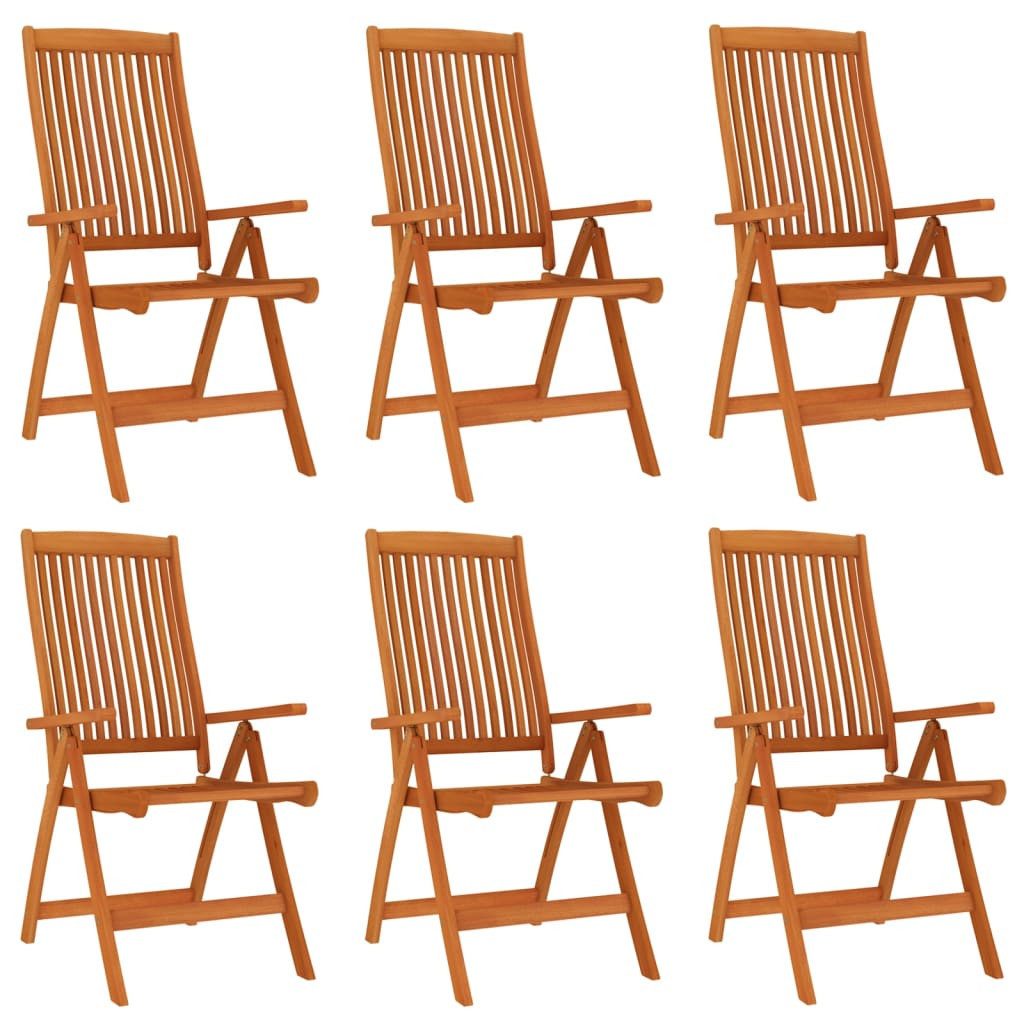 vidaXL Gartenstuhl Klappbare Gartenstühle 6 Stk. günstig online kaufen