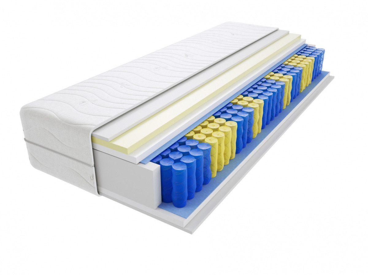 Taschenfederkernmatratze Matratzen, Taschenmatratzen Dijon Mini 110x215 cm - viele Größen, Godre, 13 cm hoch