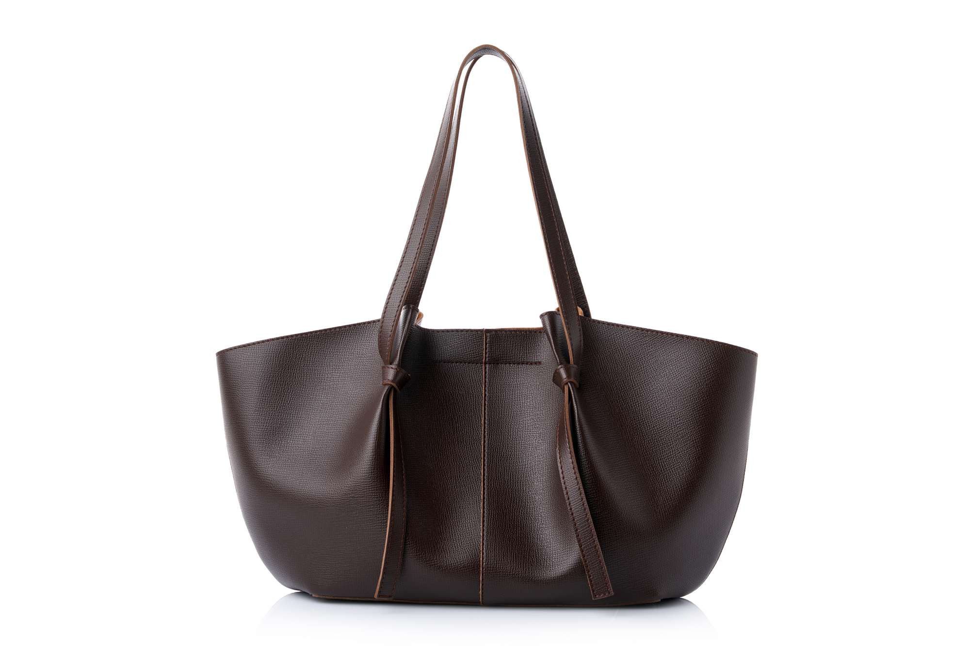 lucky bees Shopper Tote Bag Foggia (1-tlg., 1-tlg. Tasche), Statement-Piece Pflegeleichtes Material Elegante Leder-Optik