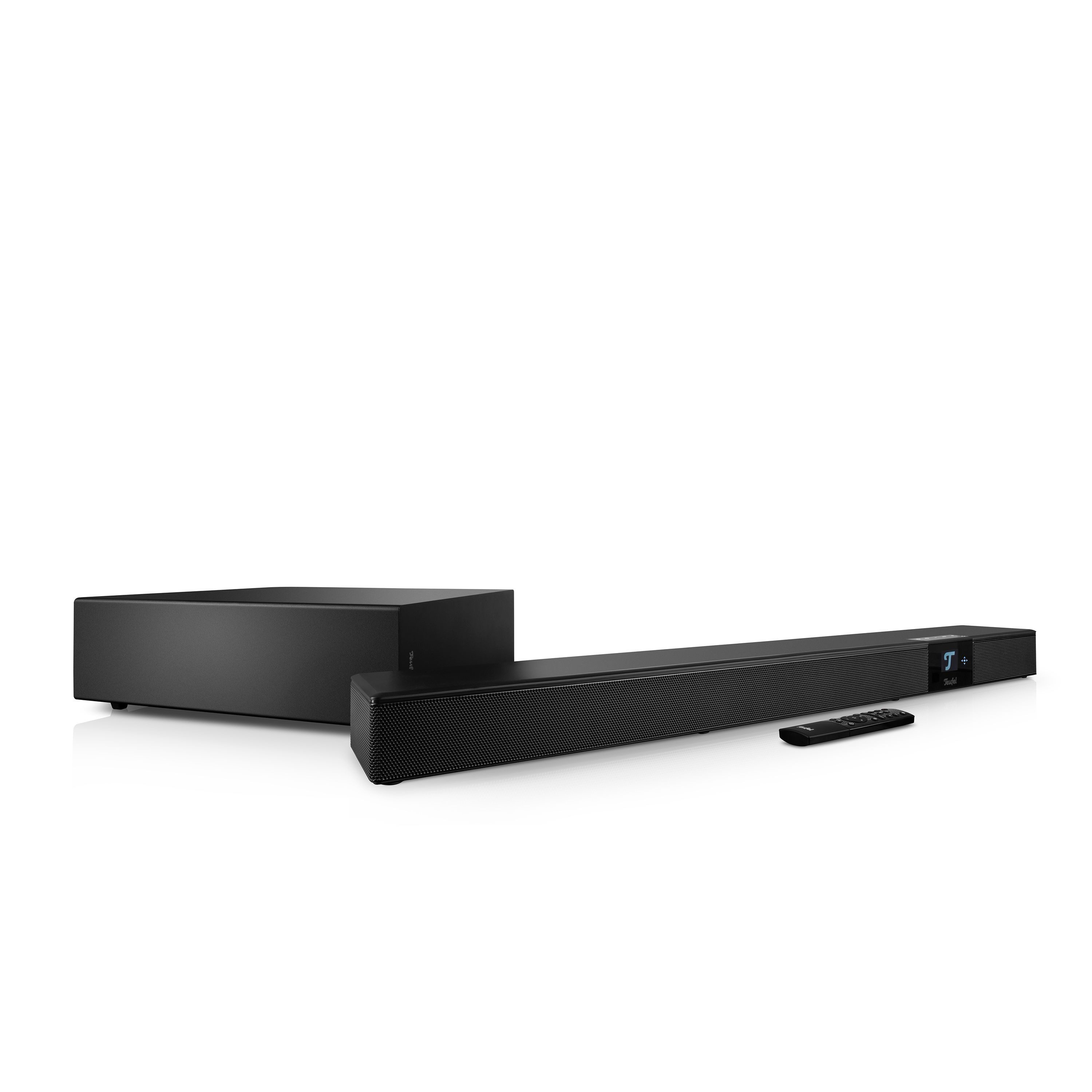 Teufel CINEBAR 22 für Dolby Atmos "5.1-Set" Soundbar (Bluetooth, HDMI, 175 W, kabelloser T 6 Subwoofer)