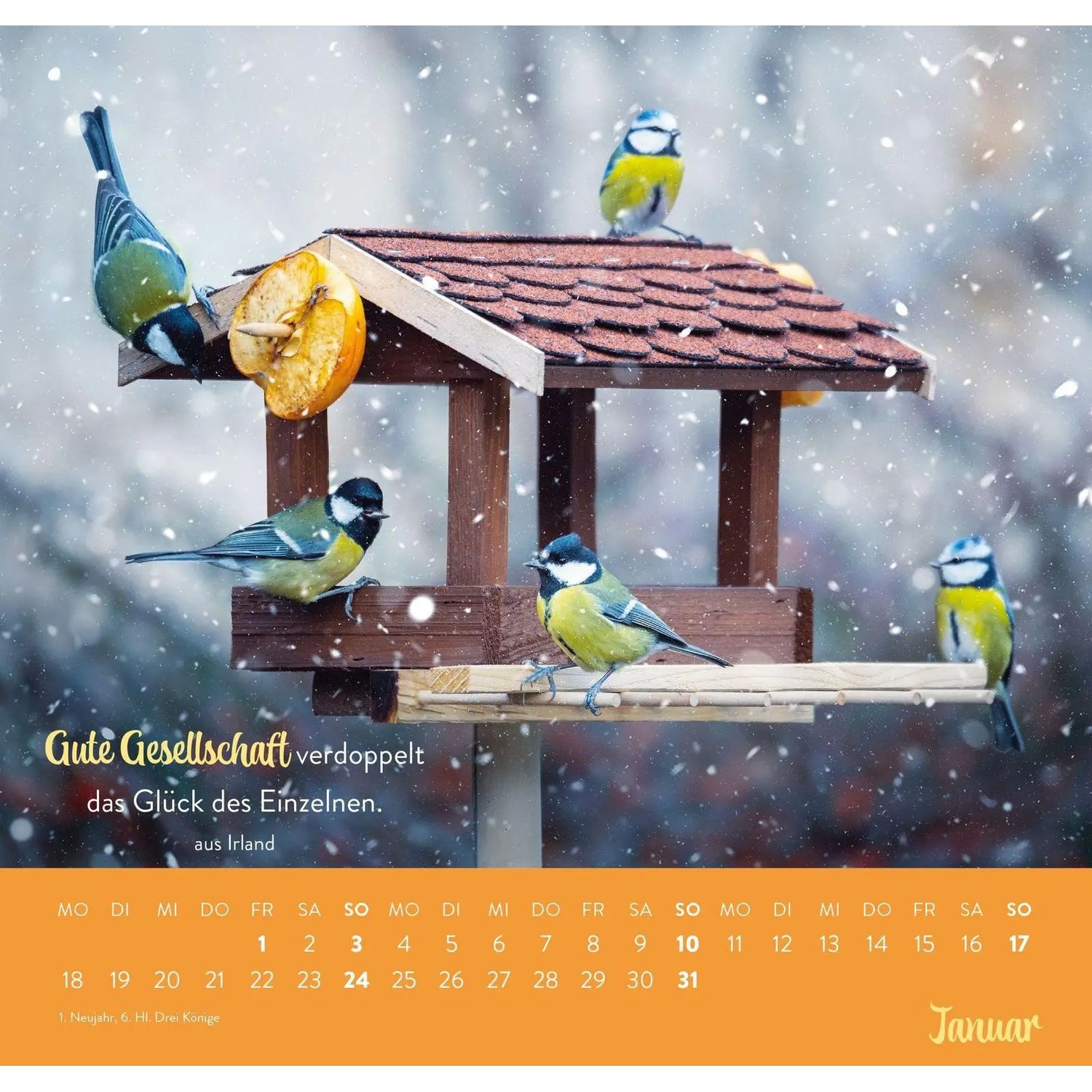 groh Verlag Wandkalender Wandkalender 2027: Für nette Nachbarn