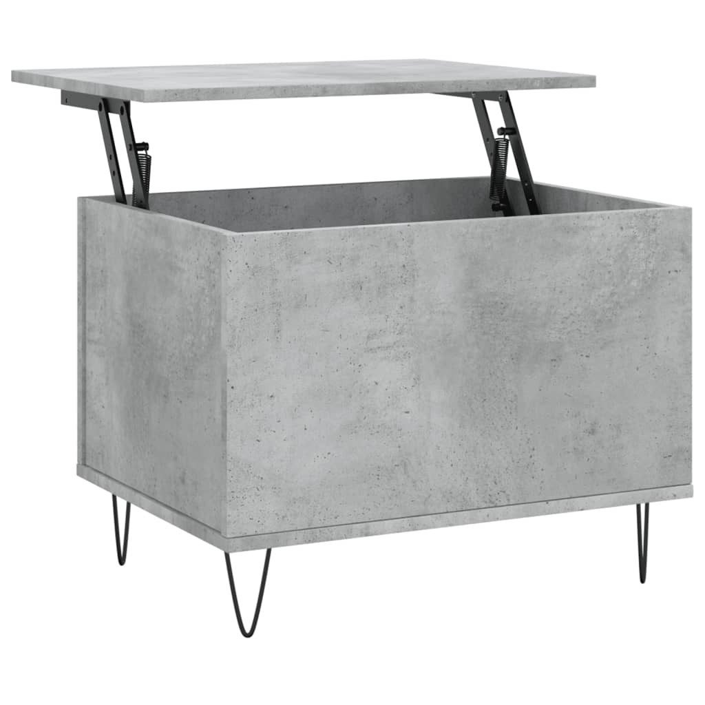 Couchtisch Couchtisch Betongrau 60x44,5x45 cm Holzwerkstoff