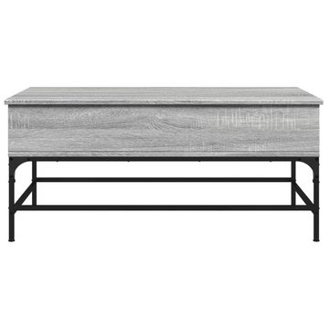 vidaXL Couchtisch Couchtisch Grau Sonoma 100x50x45 cm Holzwerkstoff und Metall (1-St)