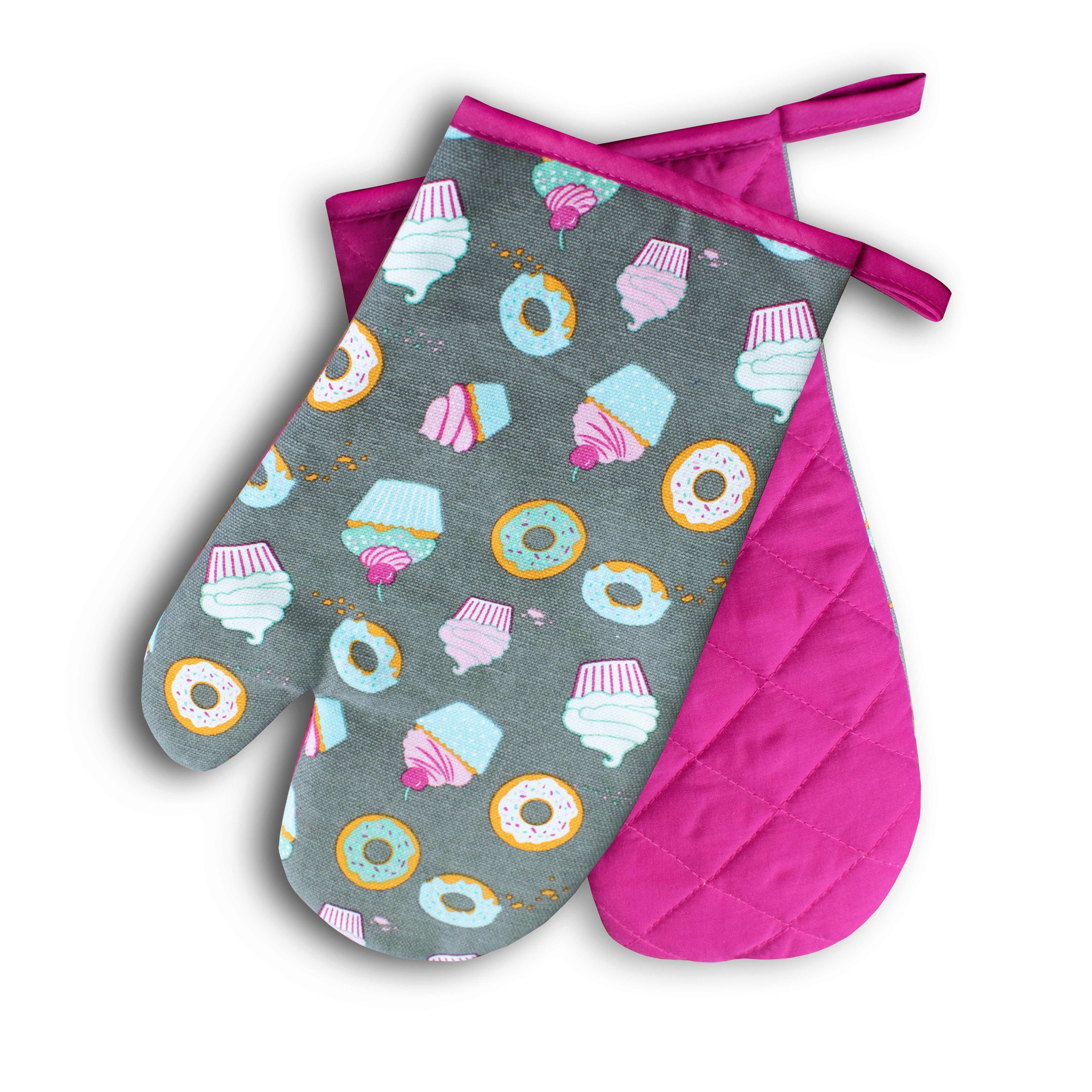 Delindo Lifestyle Topfhandschuhe und Topflappen, Ofenhandschuhe, (4-tlg), H günstig online kaufen