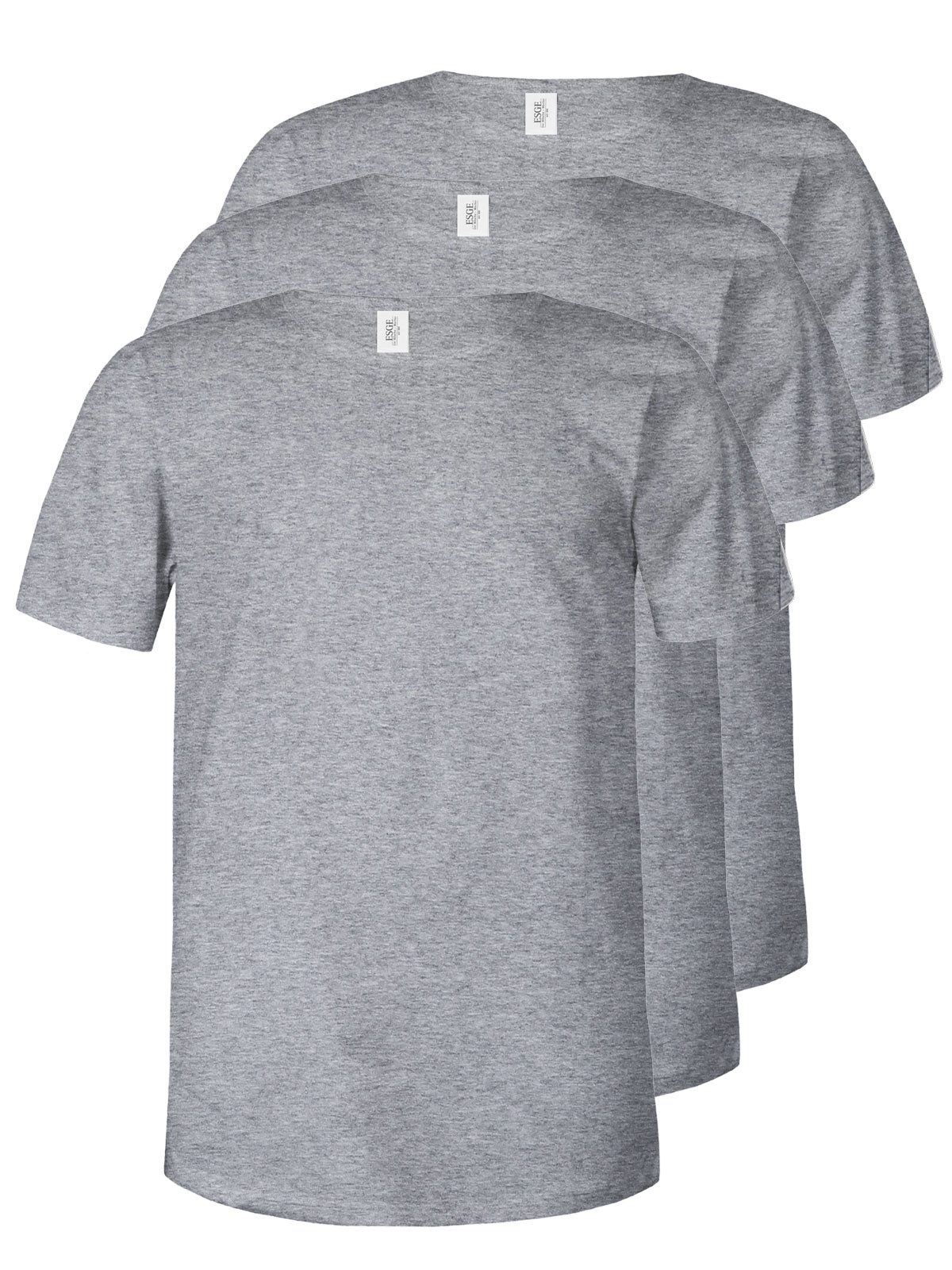 Unterziehshirt 3er Pack Herren T-Shirt 1/2 Arm Monaco Elastic-Sin