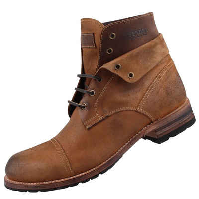 Sendra Boots 11934-Serramex Habana Us. Negro Stiefel