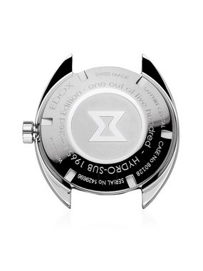 Edox Taucheruhr Edox 80128-3NM-GINO Hydro-Sub Chronometer Limited