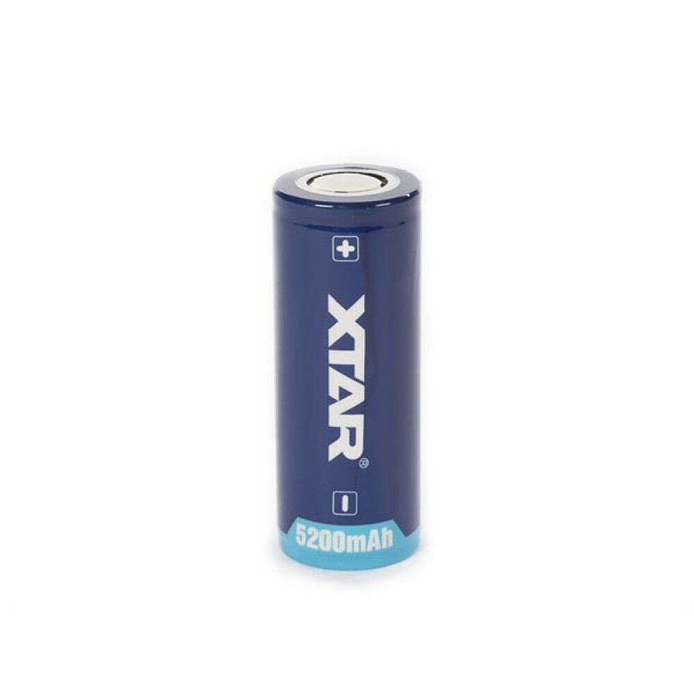 XTAR XTAR LI-ION 3.6 V - 5200 mAh - 26650 Batterie, (1 St)