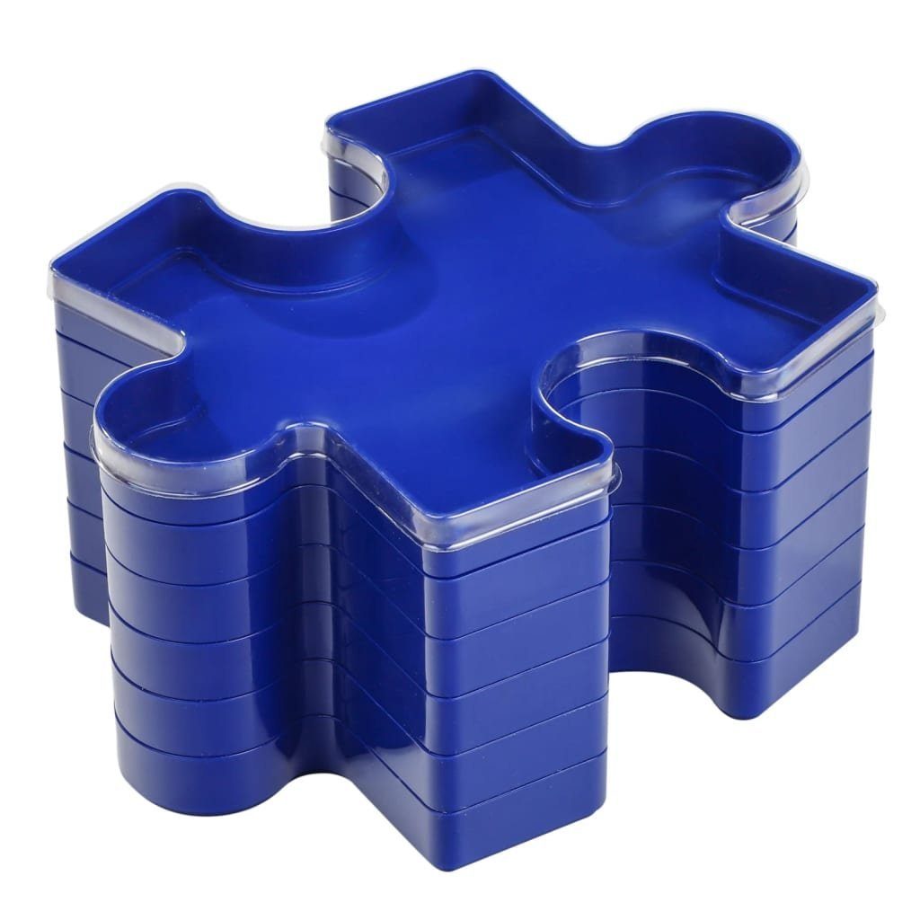 cm Puzzle-Sortiertablett HI 21,5 Blau Puzzlematte