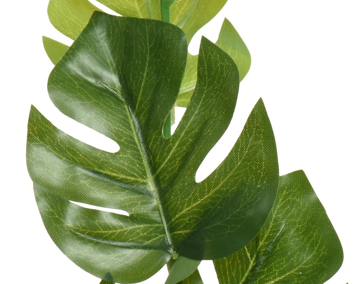 Kunstgirlande, Decoris season decorations, Künstliche Monstera Girlande 15x180cm grün