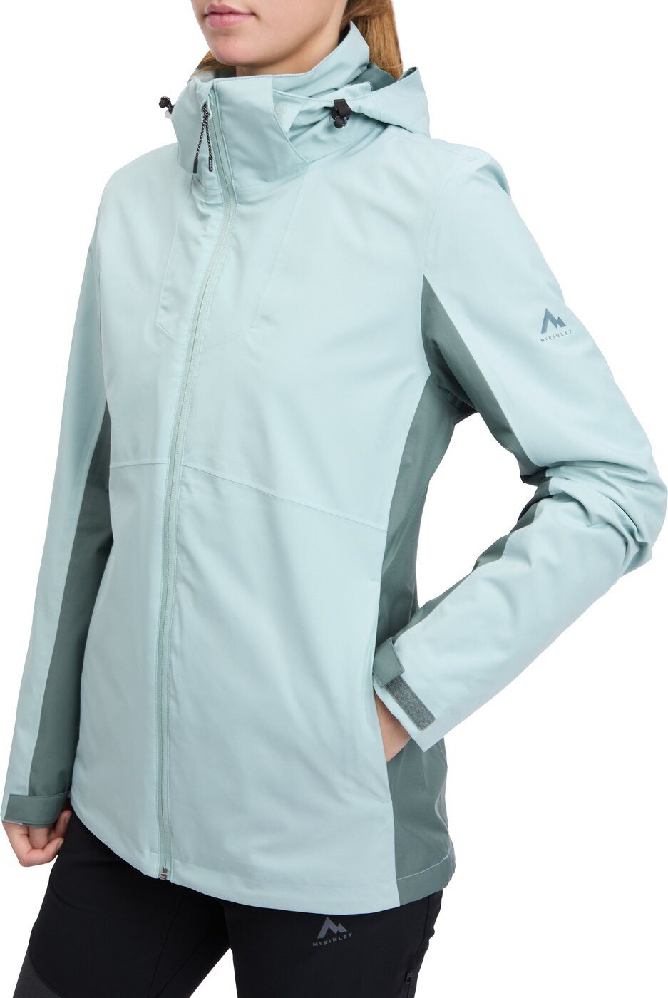 McKINLEY Doppeljacke Da.-Doppel-Jacke Larra 3:1 II W BLACK/BLACK