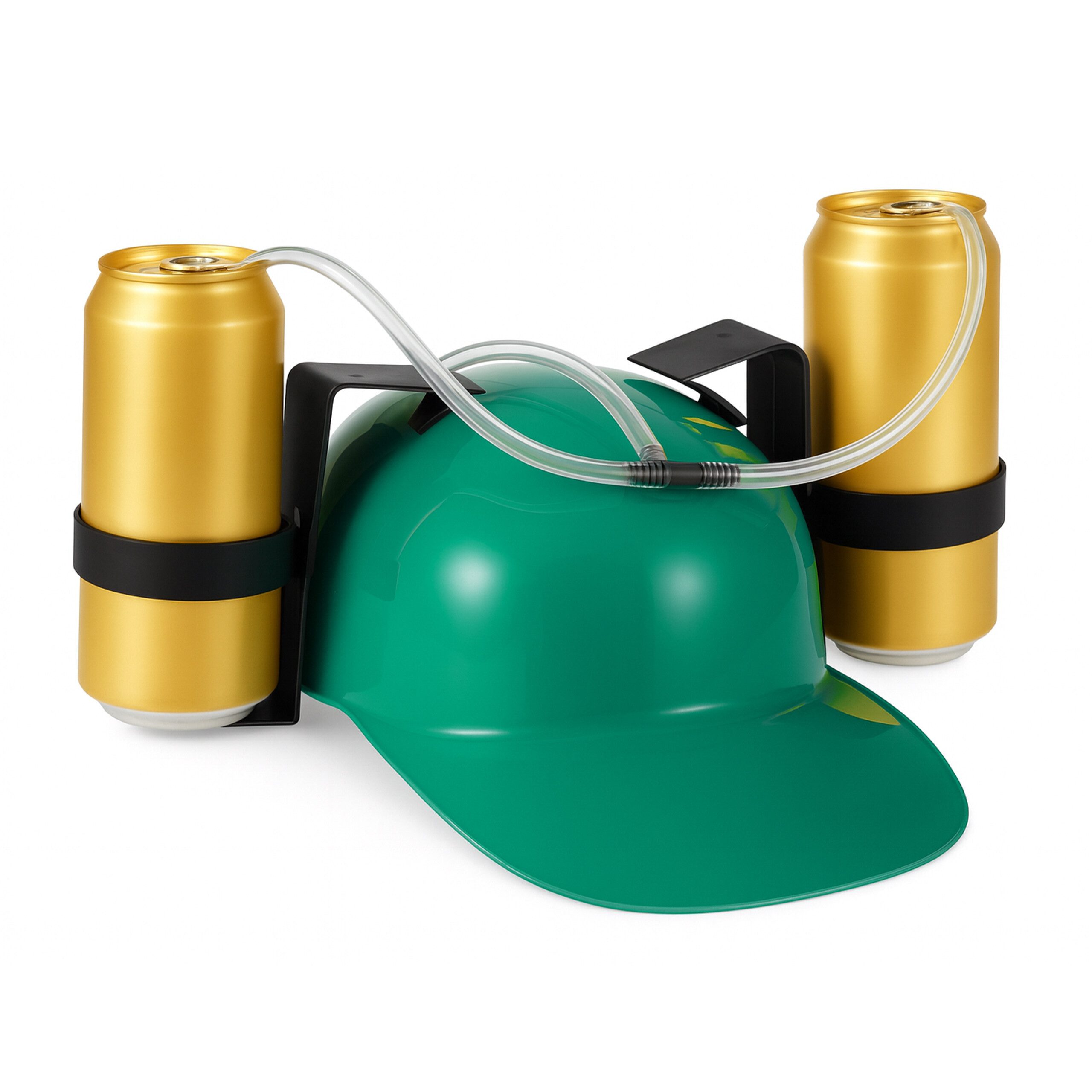 relaxdays Partyanzug Party Trinkhelm, grün