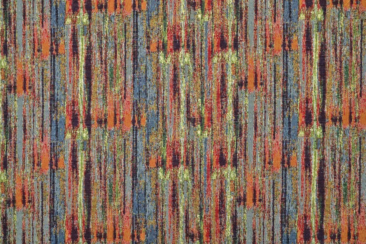 Stofferia Stoff Polsterstoff Gobelin Abstrakte Kunst Meli Bunt, Meterware