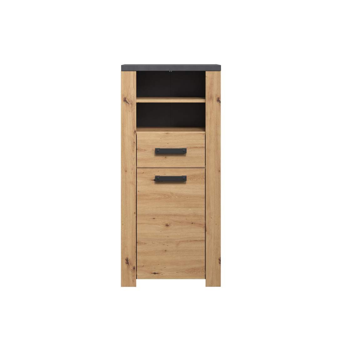 trendteam Midischrank Midischrank Follow Badezimmerschrank Regal Anrichte B günstig online kaufen