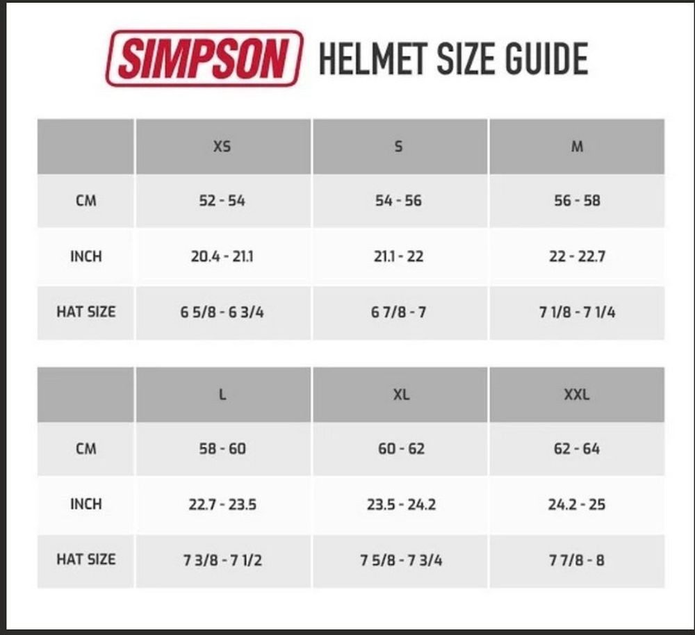 Simpson Motorradhelm M62