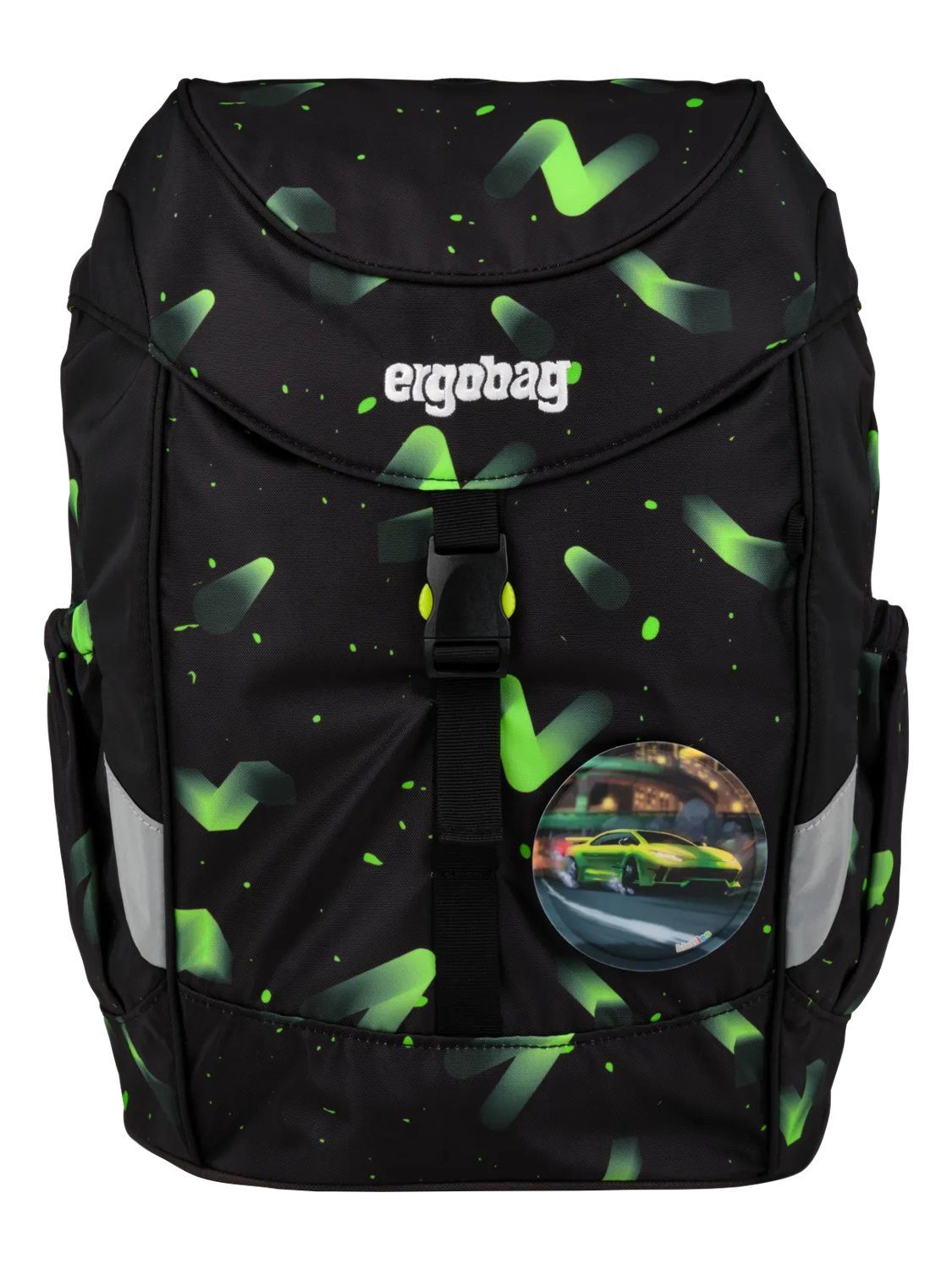 ergobag Kinderrucksack mini, mit Hüft- & Brustgurt für einen ergonomischen Sitz
