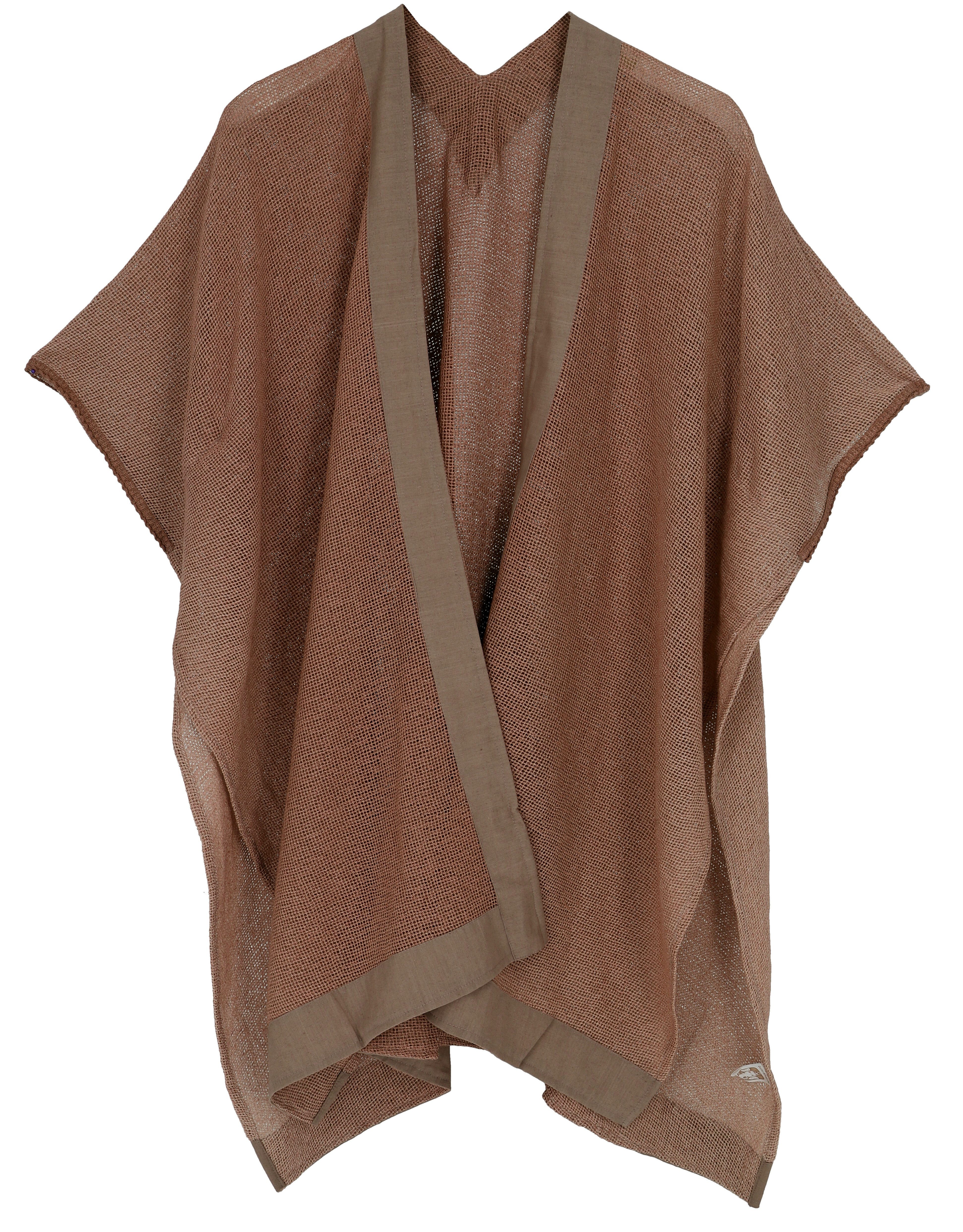 Guru-Shop Langjacke Offener Boho Cardigan, plus size Jacke, Kimono.. Ethno günstig online kaufen