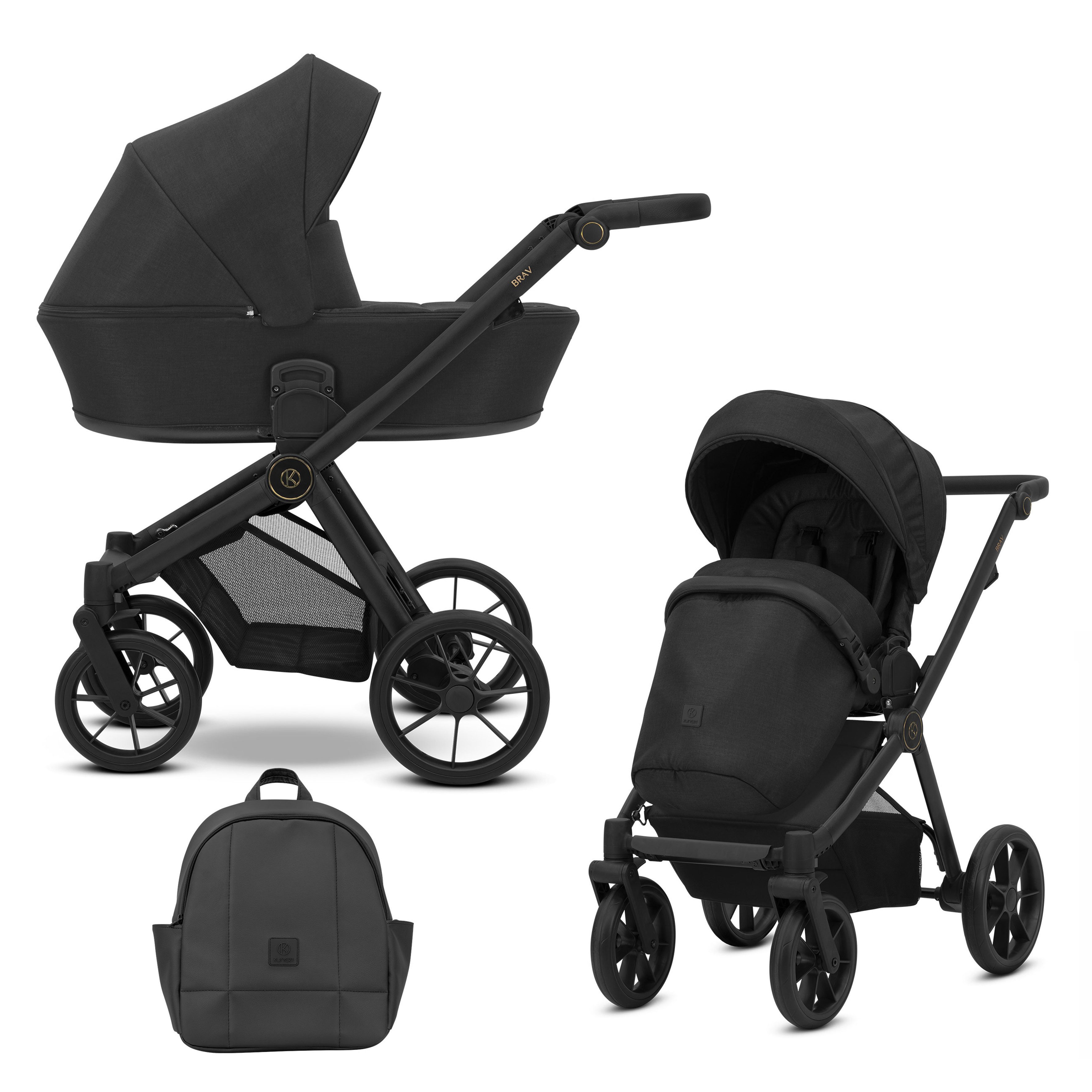 Kombi-Kinderwagen Zipy 2 in 1 inkl. Sportsitz und umfangreichen Zubehör in 6 Farben