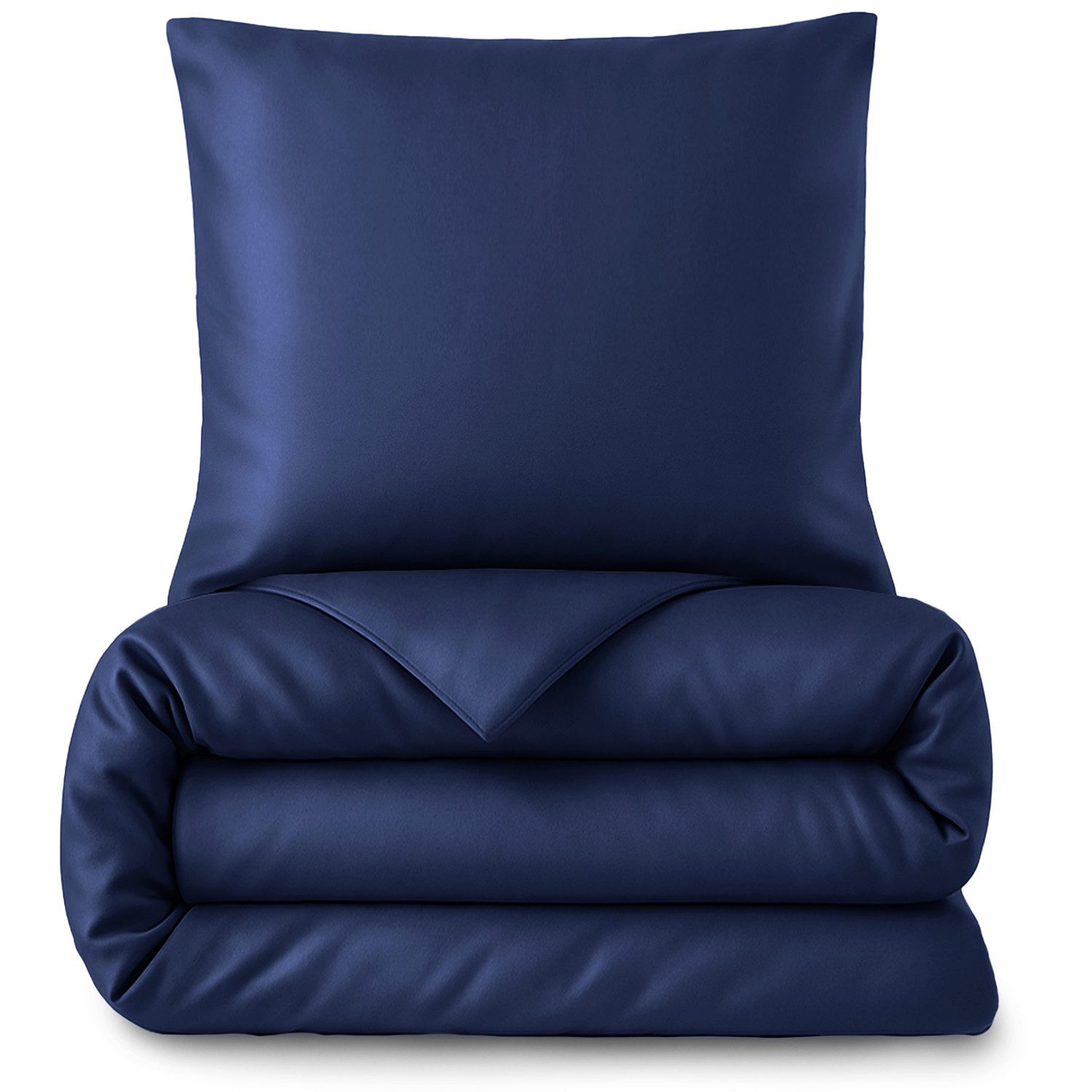 Laynenburg Bettwäsche Eukalyptus aus 100% Tencel Lyocell ab Gr. 135x200, kühlende, atmungsaktive Sommer-Bettwäsche mit Reißverschluss