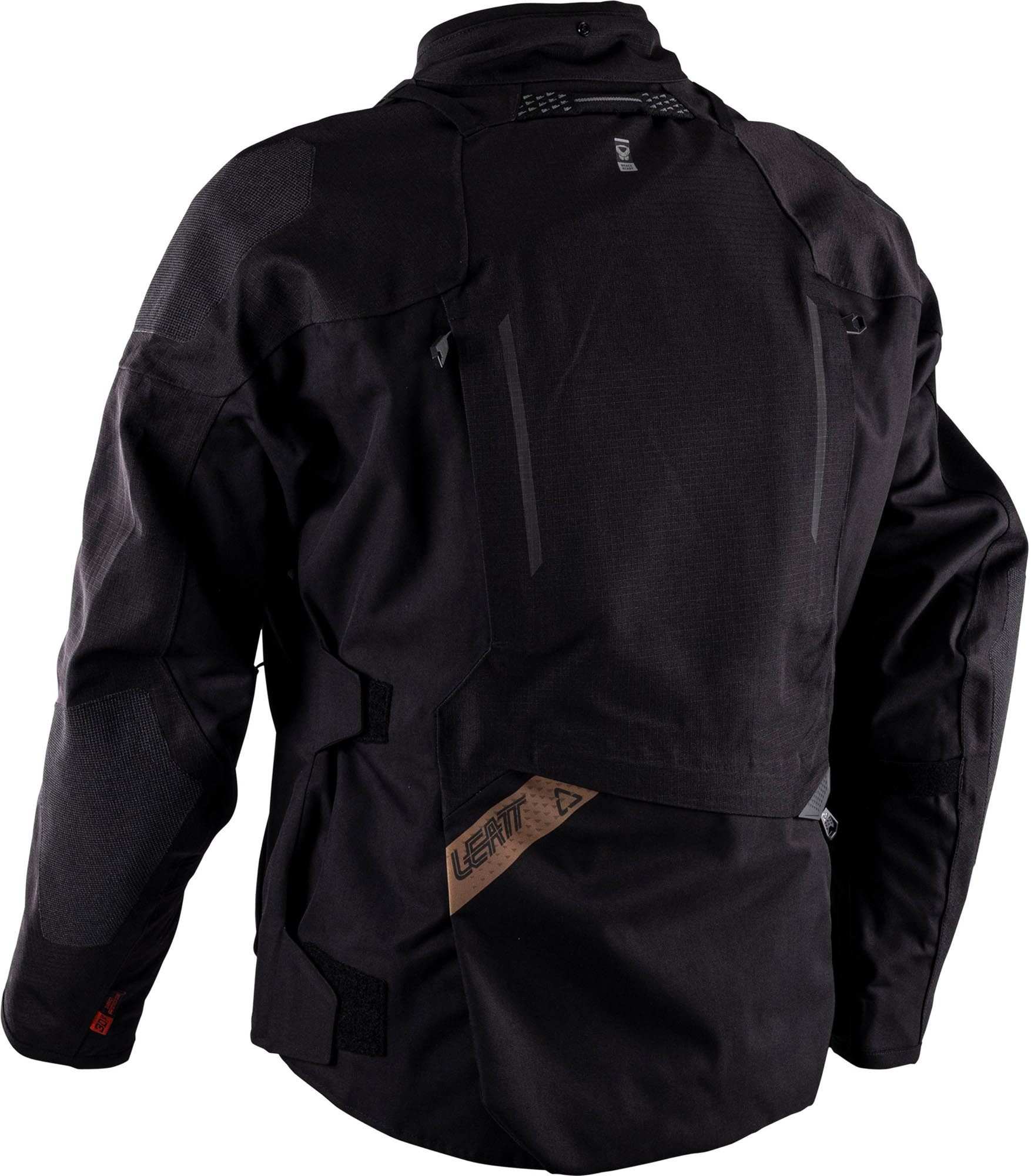 Leatt Motorradjacke ADV DriTour 5.5 Short wasserdichte Motorrad Textiljacke Rückenprotektor enthalten,Brustprotektor vorbereitet,Verbindungsr