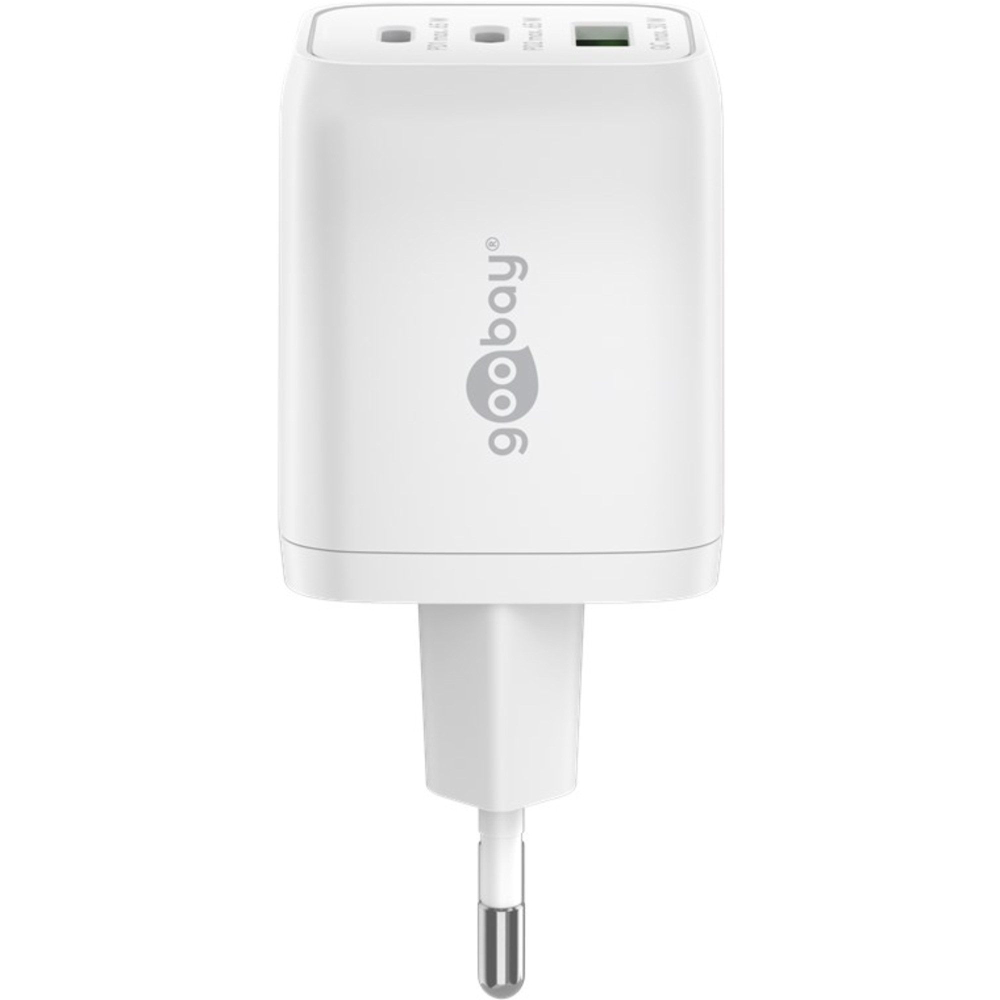 Goobay goobay USB-C Schnellladegerät Nano, PD, GaN, 65 Netzteil