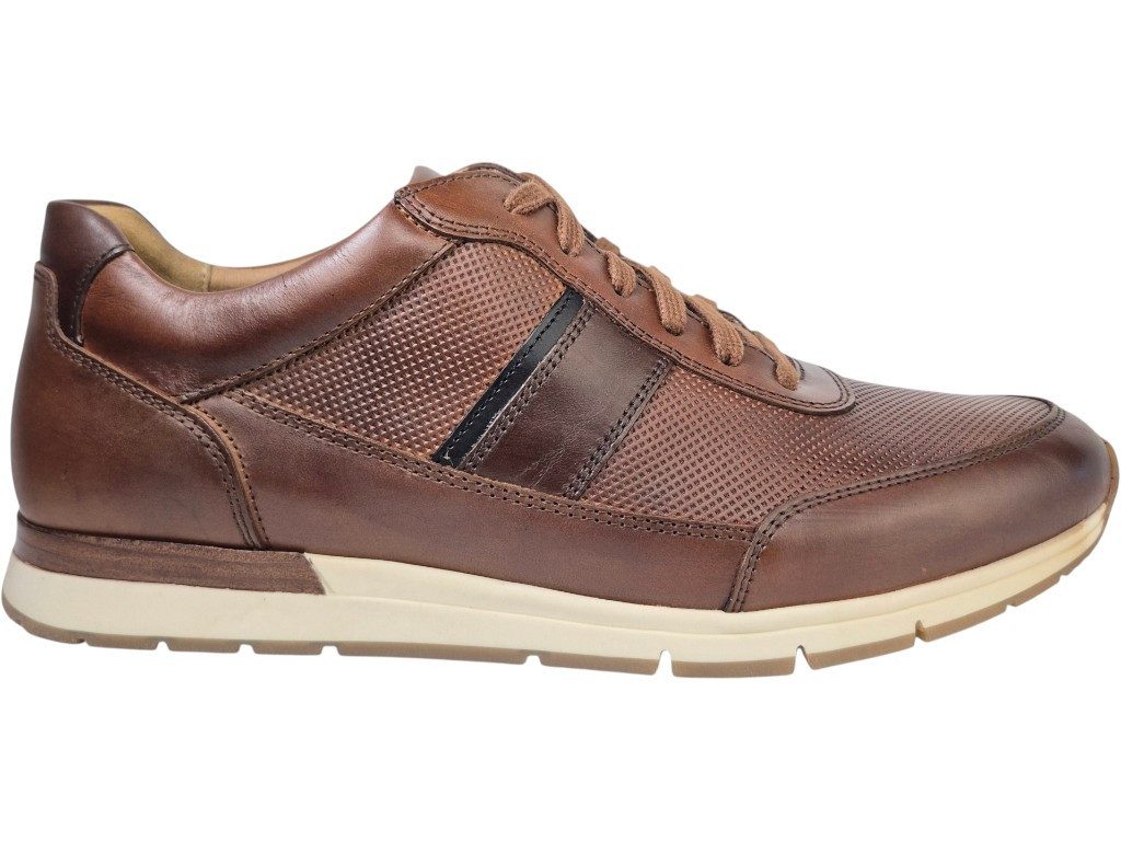 Pius Gabor Burnish Cow cognac mocca Sneaker