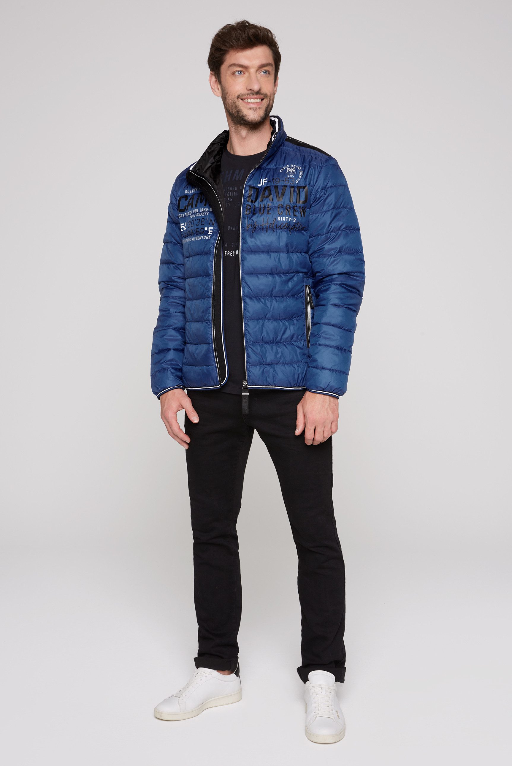 CAMP DAVID Outdoorjacke mit elastischem Saumabschluss