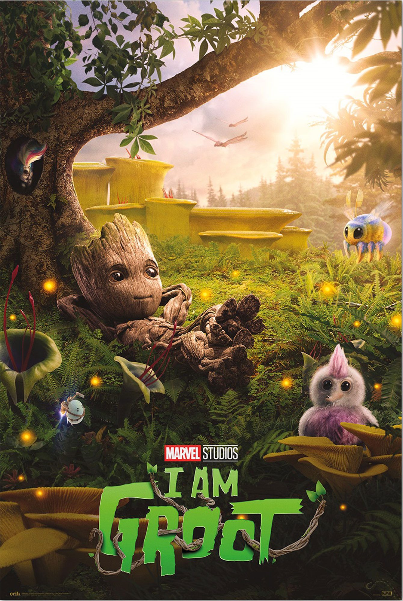 Poster Groot - Poster - Chill Time