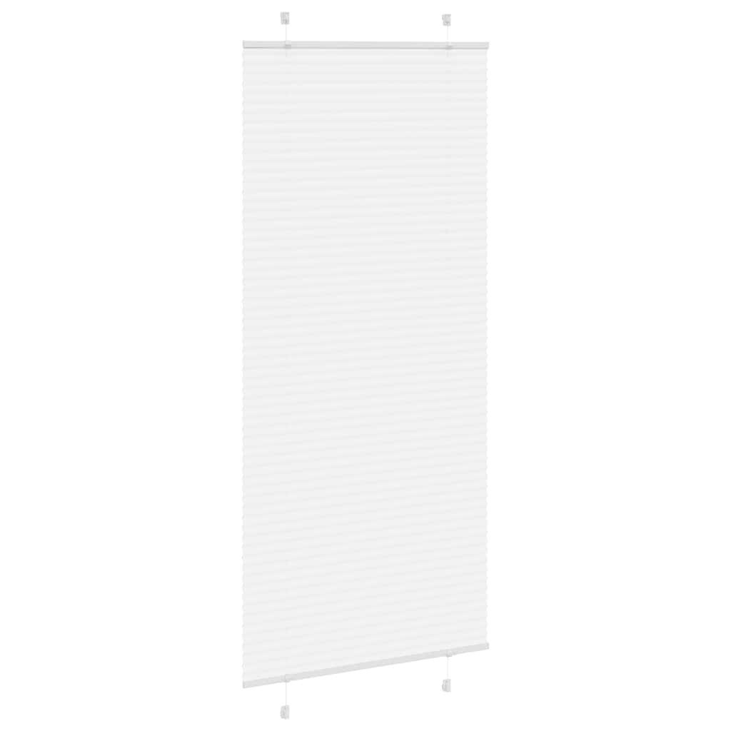 Rollo Plissee Weiß 100x200 cm Stoffbreite 99,4 cm Polyester, vidaXL