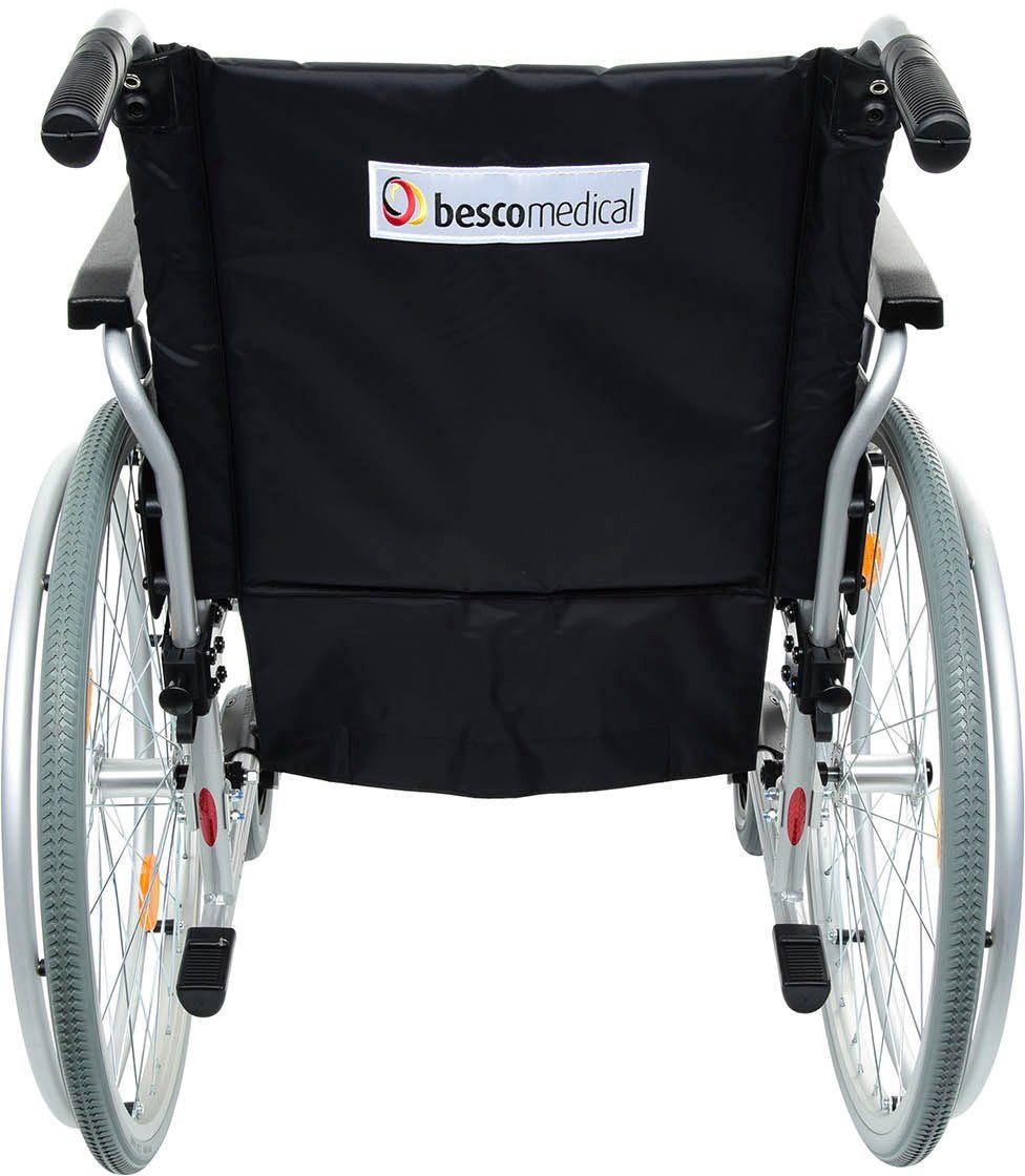 bescomedical Transportrollstuhl Primus ML 2.0, Sitzbreite 43 cm und Standardarmlehne