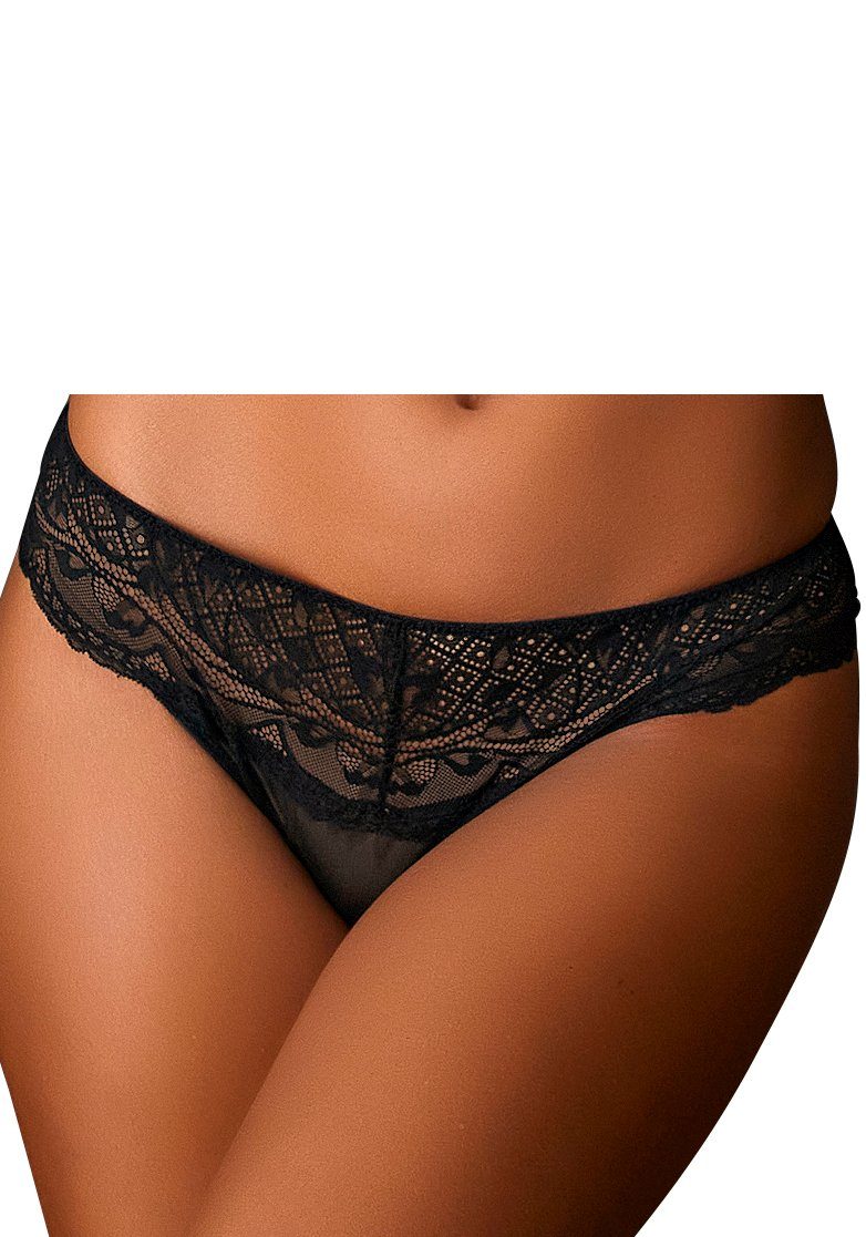 LASCANA String rundherum aus dezent transparenter Spitze