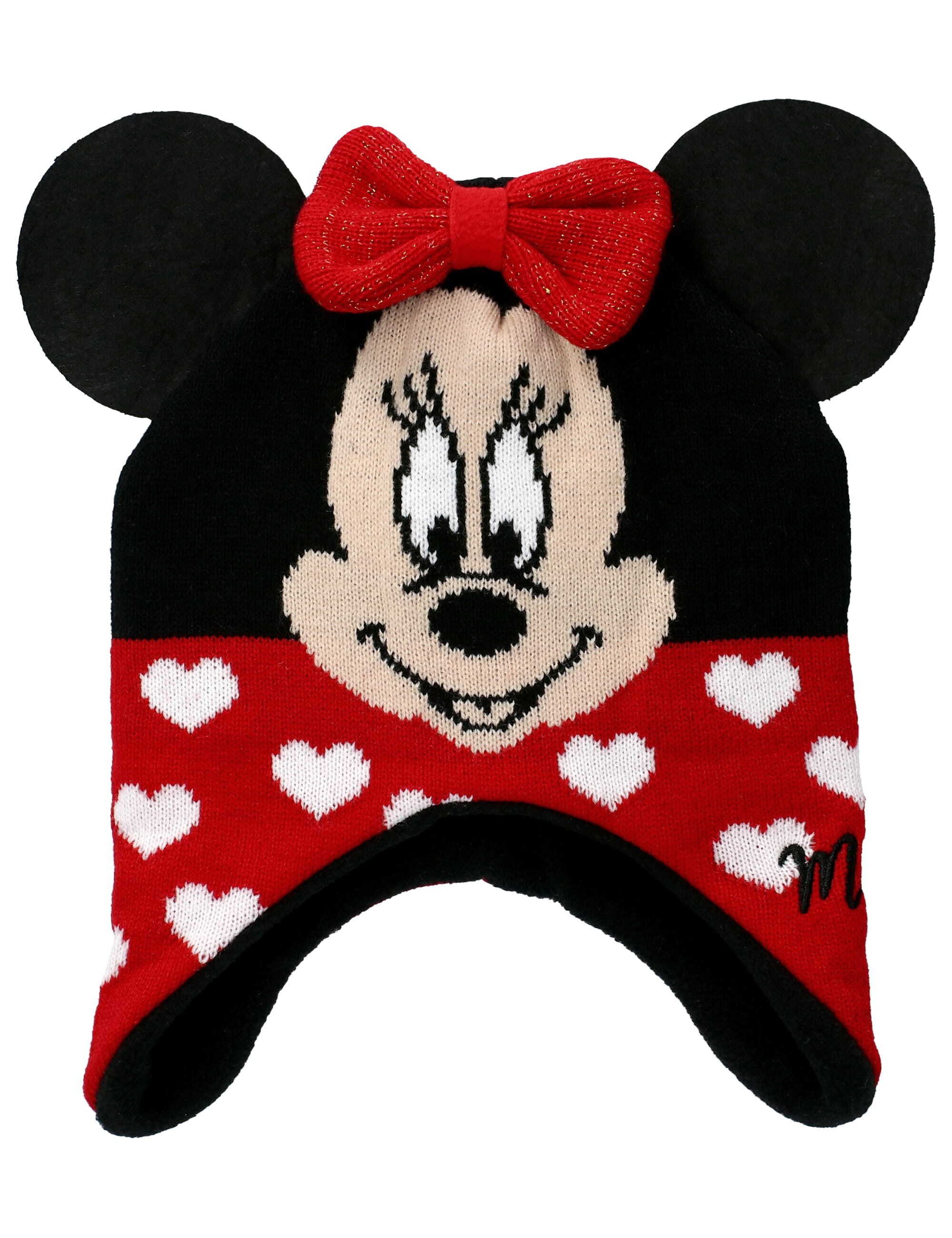 Disney Erstlingsmütze Mütze Minnie Mouse (Mütze, 1-St., einzel) Mütze rot