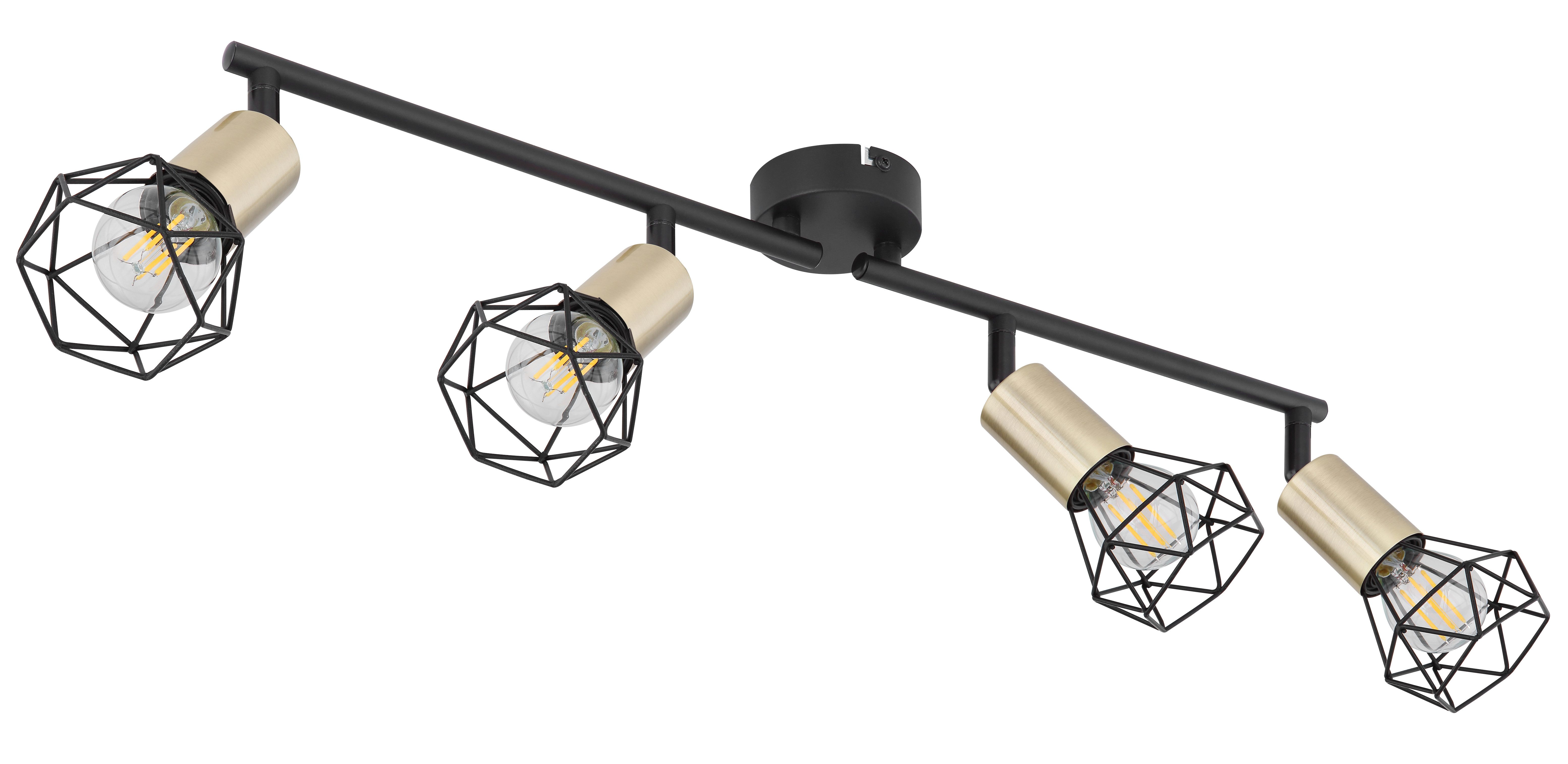 GLOBO LIGHTING Deckenstrahler XARA I, ohne Leuchtmittel, Deckenstrahler/Metall/Flur/Wohnzimmer/Schlafzimmer