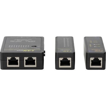 Digitus Netzwerk-Tester & Kabel-Tester - PoE-Prüfgerät Netzwerk-Adapter