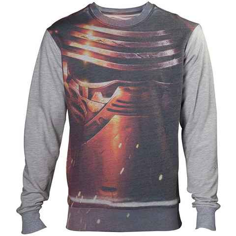 Star Wars Sweatshirt Star Wars Episode 7 - The Force Awakens - Kylo Ren Pullover grau Herren und Jugendliche Gr. S M L XL