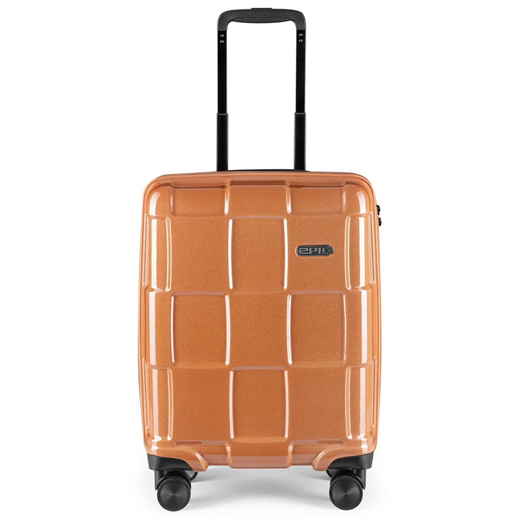 EPIC Handgepäck-Trolley Crate Reflex, 4 Rollen, Polycarbonat rosecopper