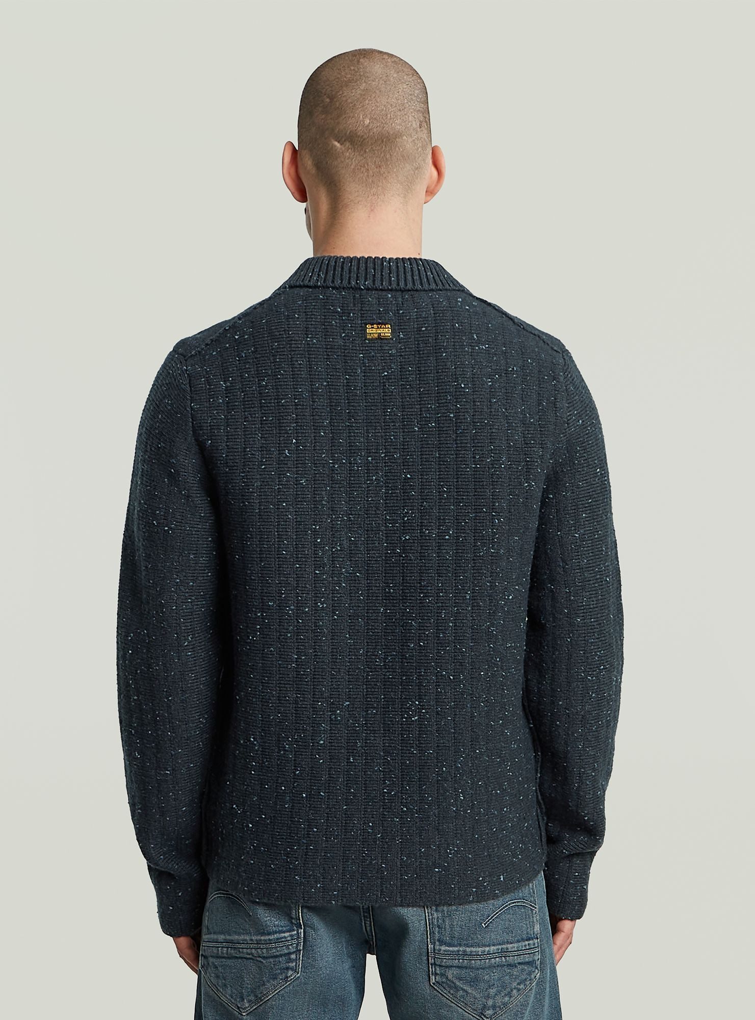 G-STAR Poloshirt Polo Collar Half Zip Knit