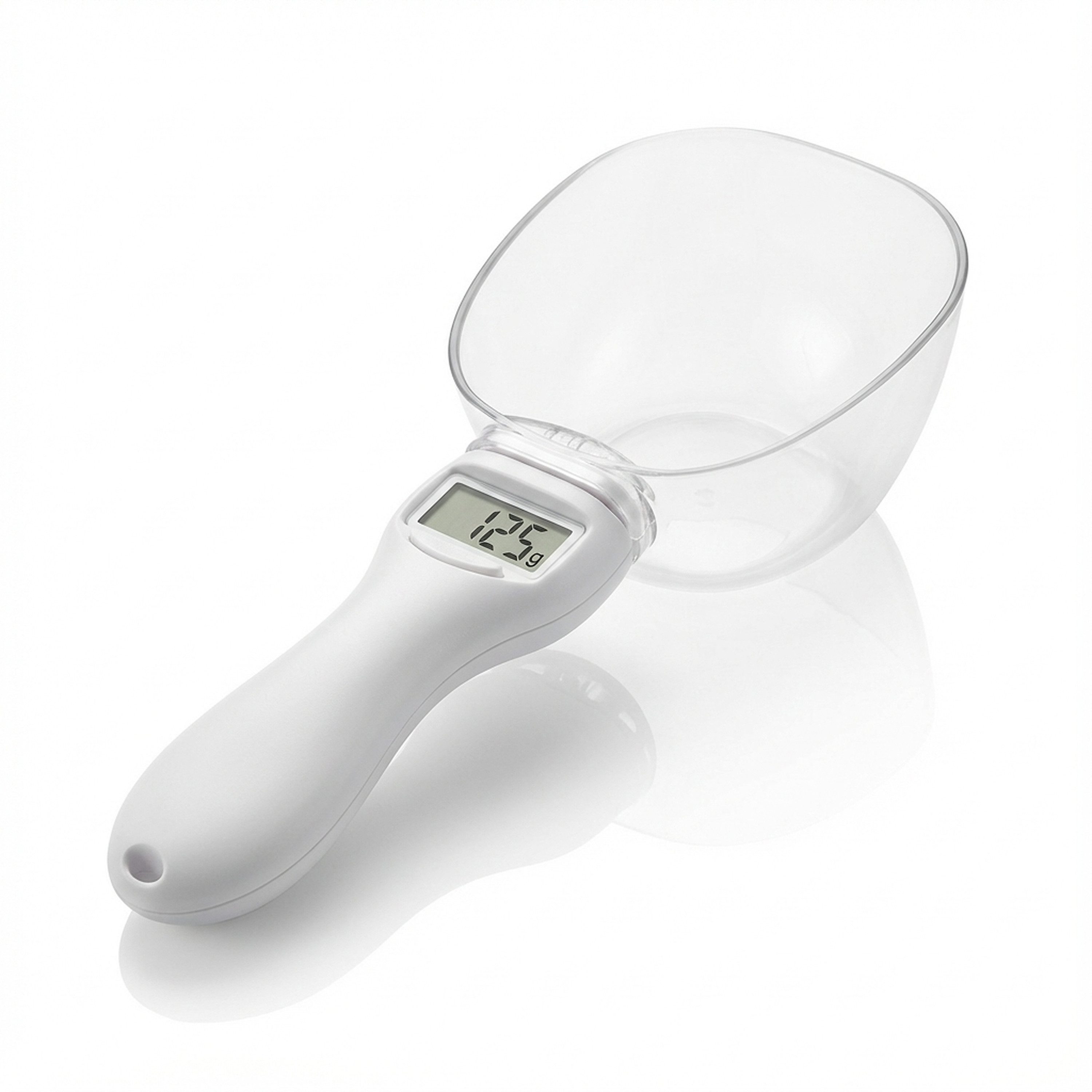 Arendo Löffelwaage Küchenwaage Feinwaage digital, 5–800 g, 1 g Auflösung, LCD-Display, (1-tlg), Einheiten g oz gn ct, abnehmbarer Löffel, Abschaltautomatik 60 s