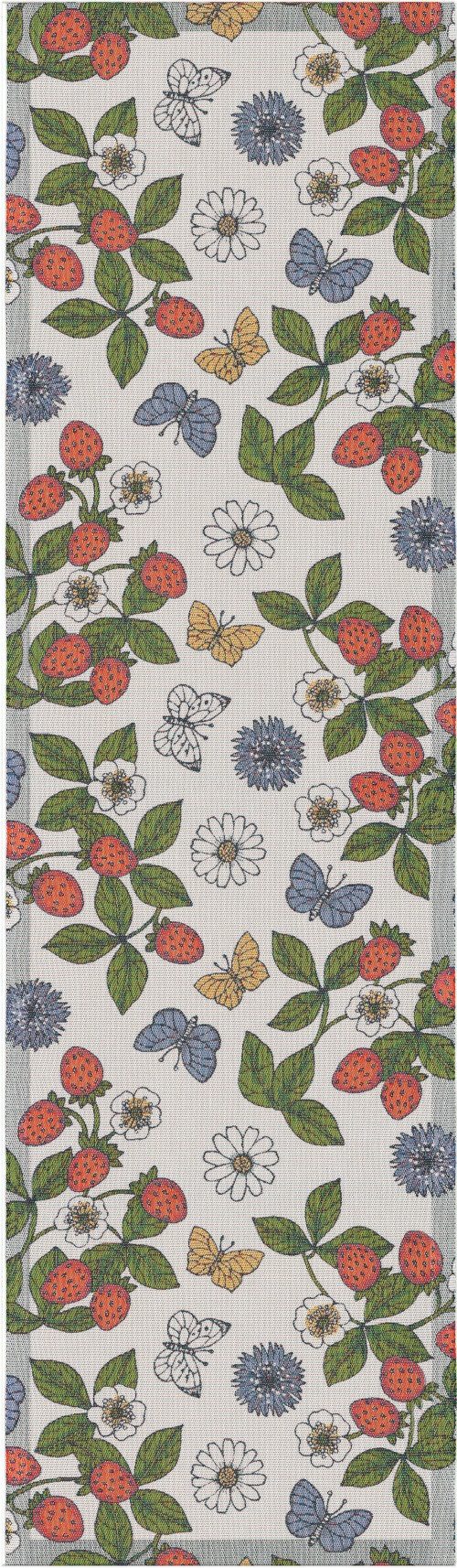 EKELUND MASTER WEAVERS 1692 Tischläufer Tischläufer Maja 35x120 cm, Pixel gewebt (6-farbig)