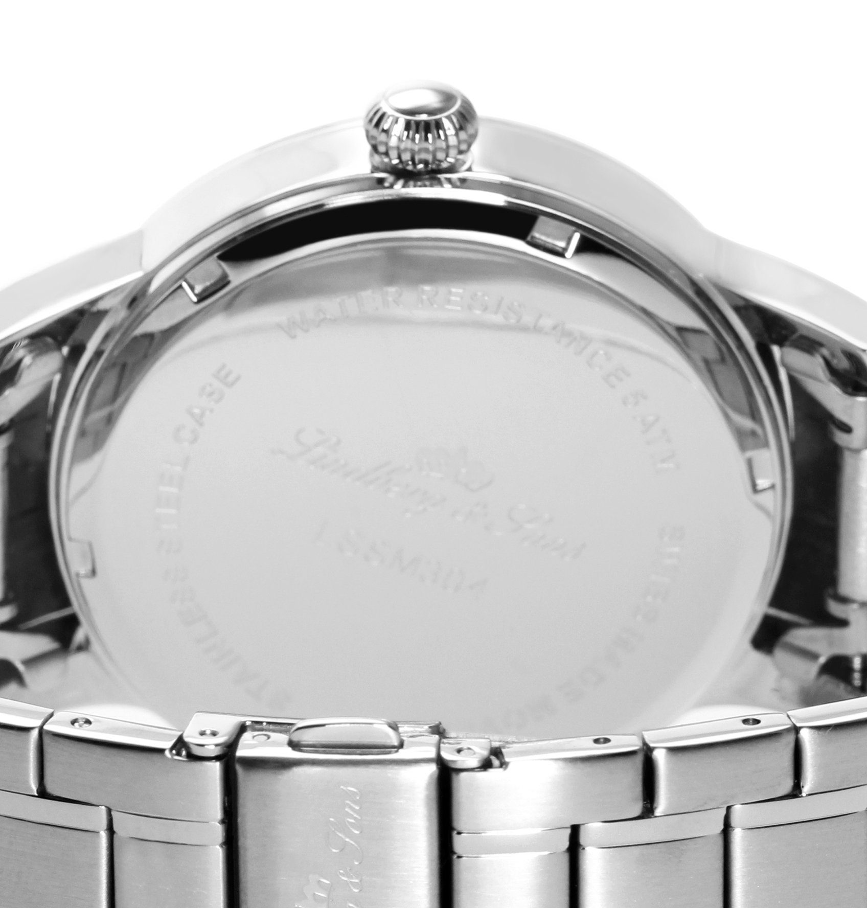 graziösem elegantem und Armband Quarzuhr Stil mit Lindberg&Sons Uhr