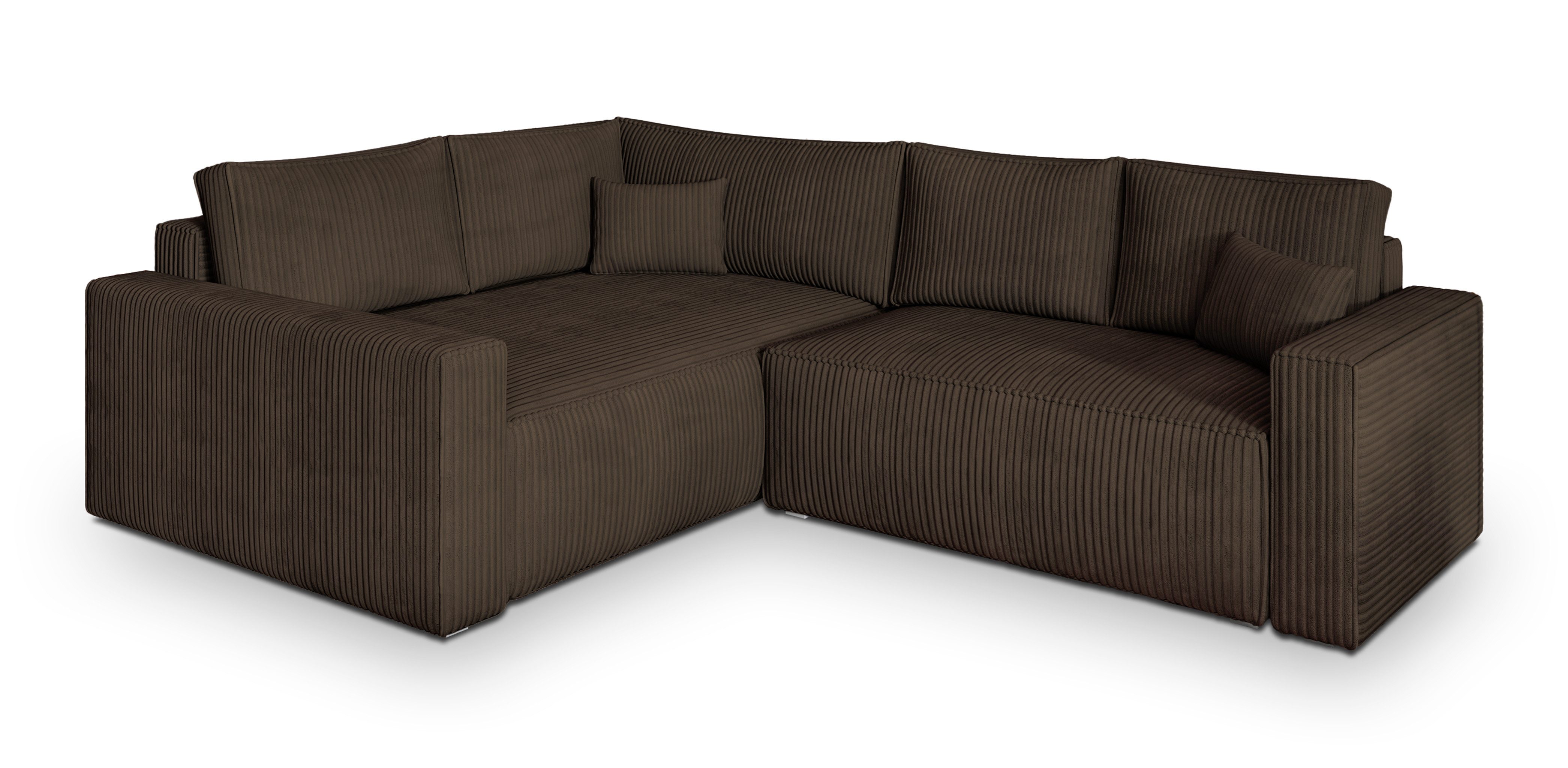 Masseno Ecksofa ERONIS mit Schlaffunktion L-Form, günstig online kaufen